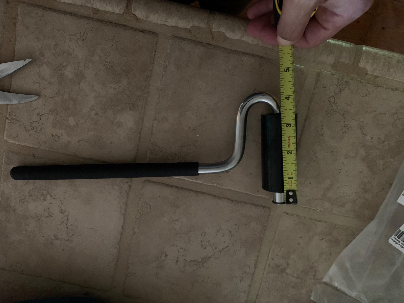 Big Horn 19600 Long Handle J-Roller with Rubber Roller, 1.5 inches customer photo 2