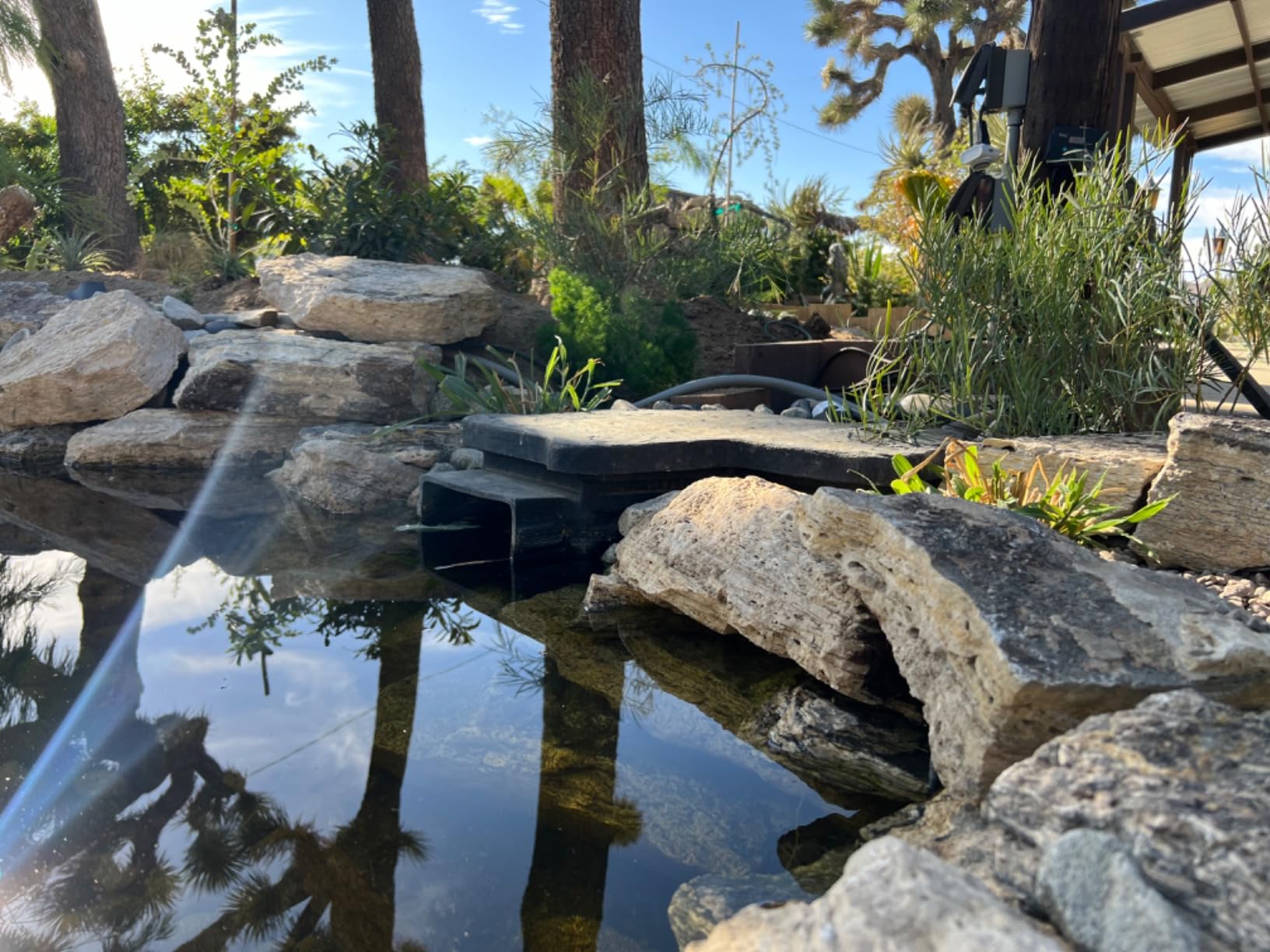 PS10E ECO-Series Ovation Skimmer, Perfect For DIY Ponds | Patented no-leak design installs inside the liner customer photo 2
