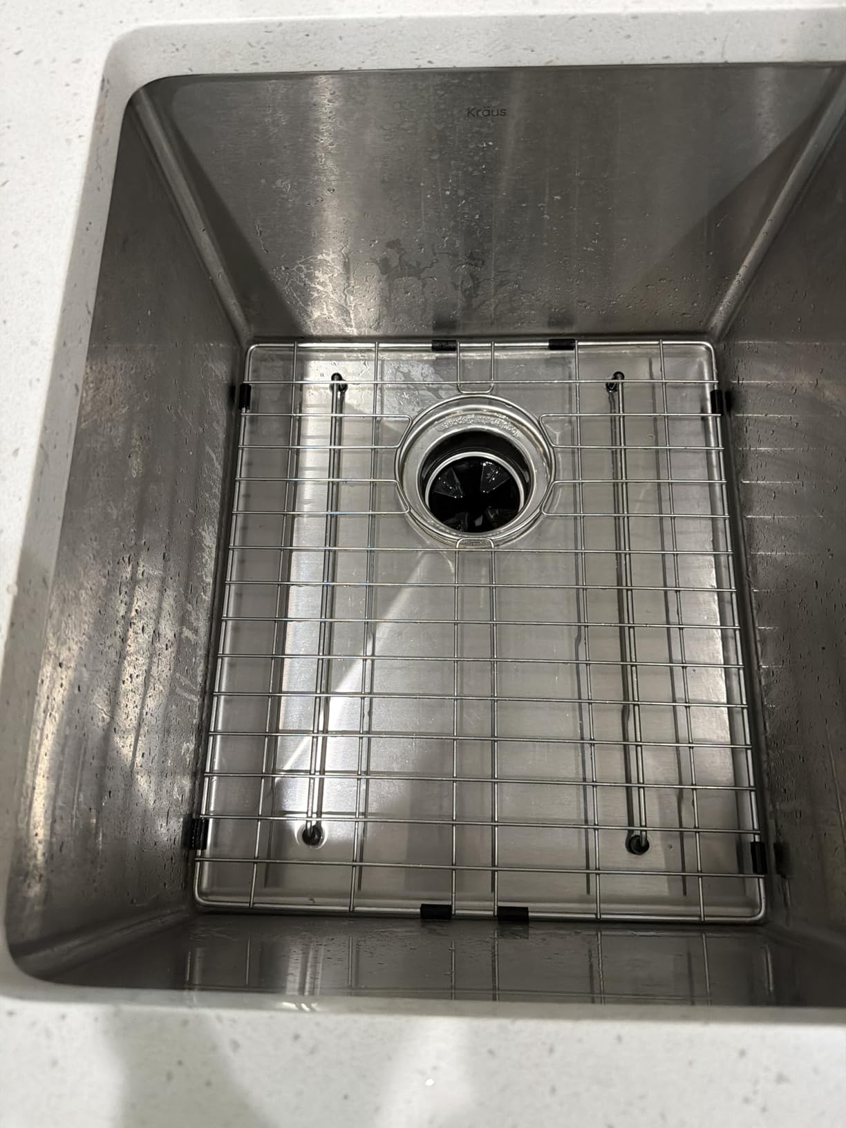Kraus Standart Pro 33-inch Undermount 50/50 Double Bowl 16 Gauge Stainless Steel Kitchen Sink customer photo 1