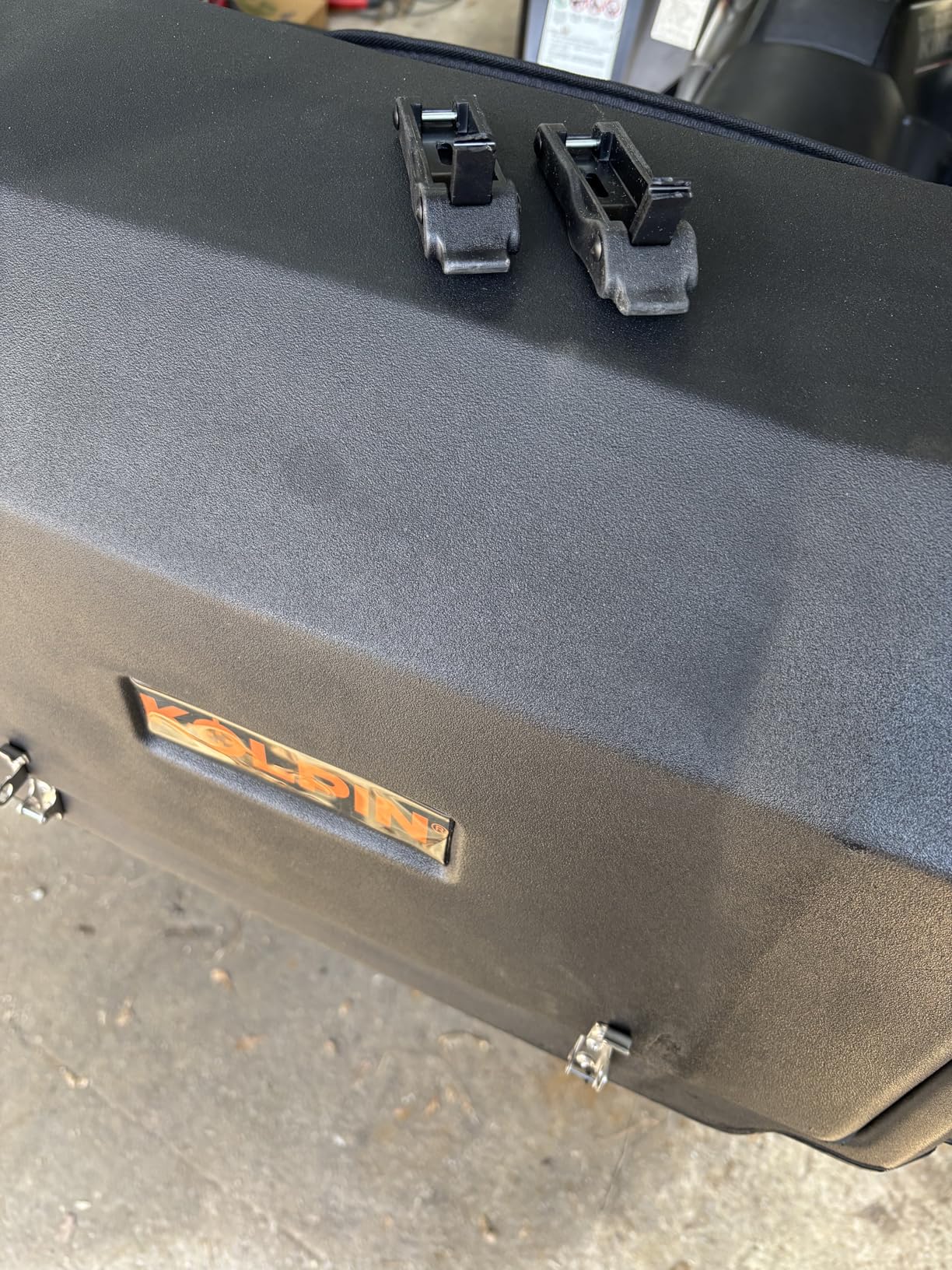 Kolpin ATV Rear Helmet Box - 4438 Black Small customer photo 2