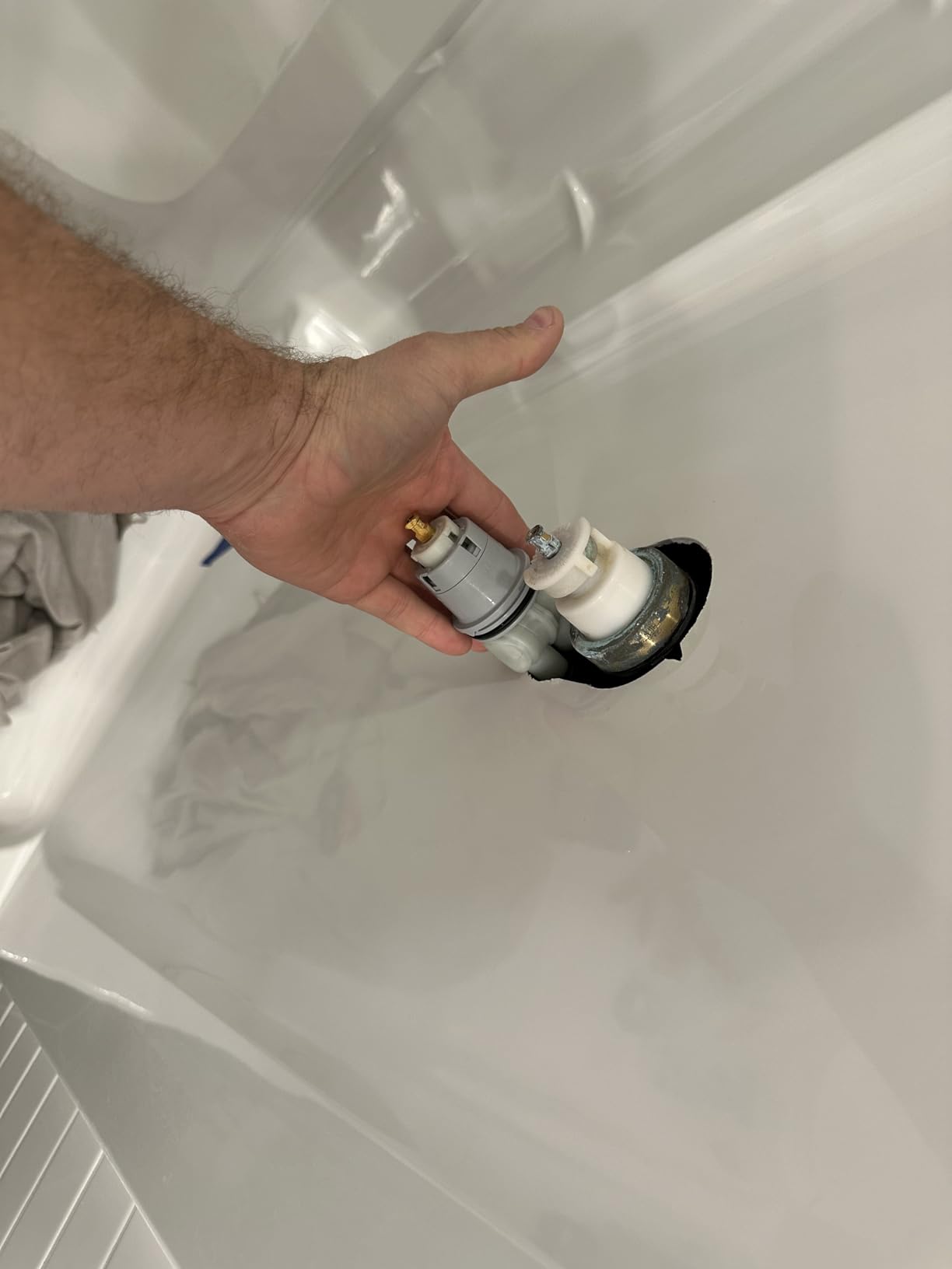 Foundations 13 Series 2-Spray Shower Faucet Set, Brushed Nickel Shower Head and Handle Set, Valve Trim Kit, Stainless BT13210-SS (Valve Not Included) customer photo 1