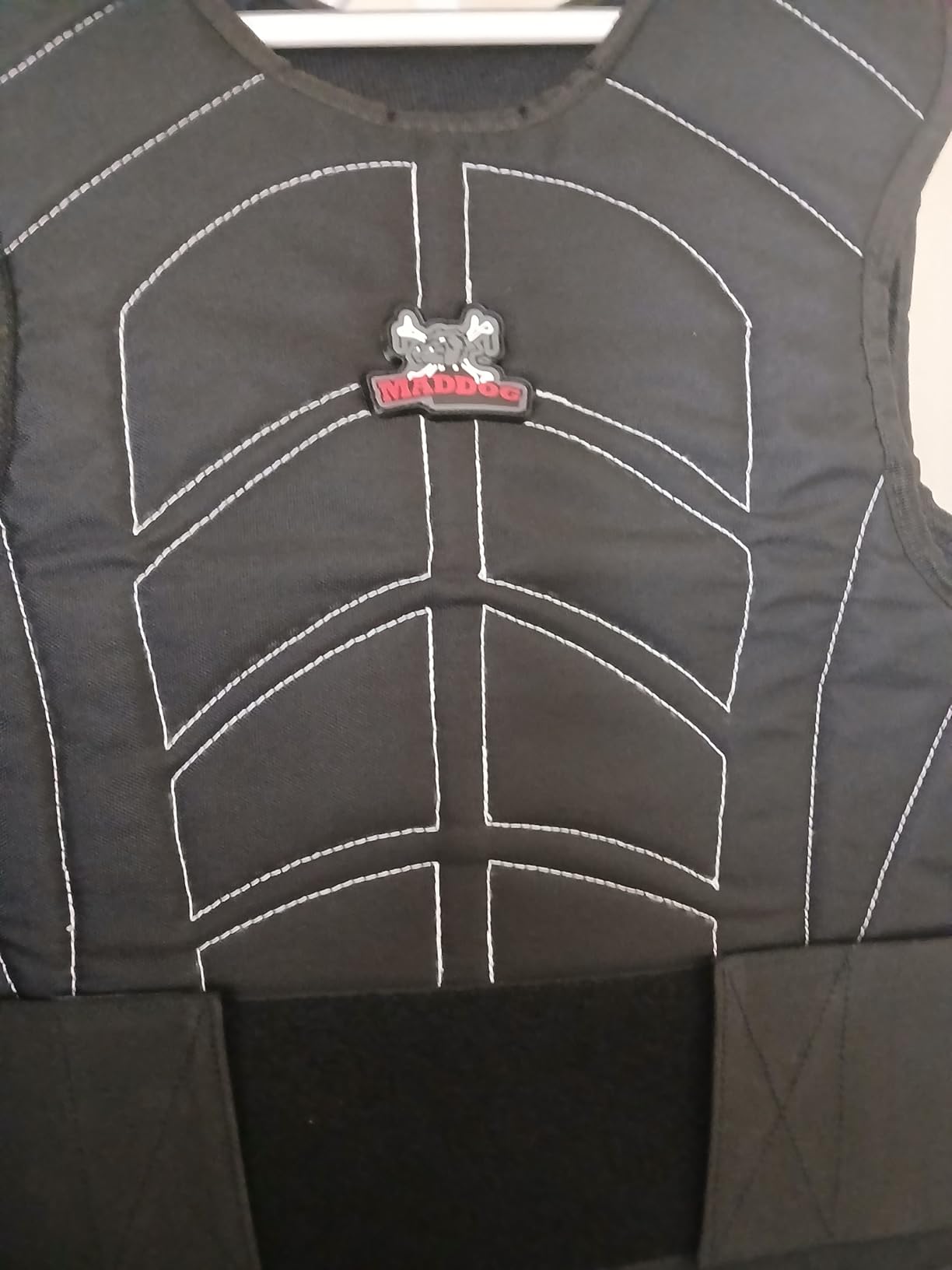 Maddog Sports Padded Chest Protector - Lightweight Paintball Airsoft Impact Protection Vest | Front/Back Padding with Adjustable Waist Straps customer photo 1