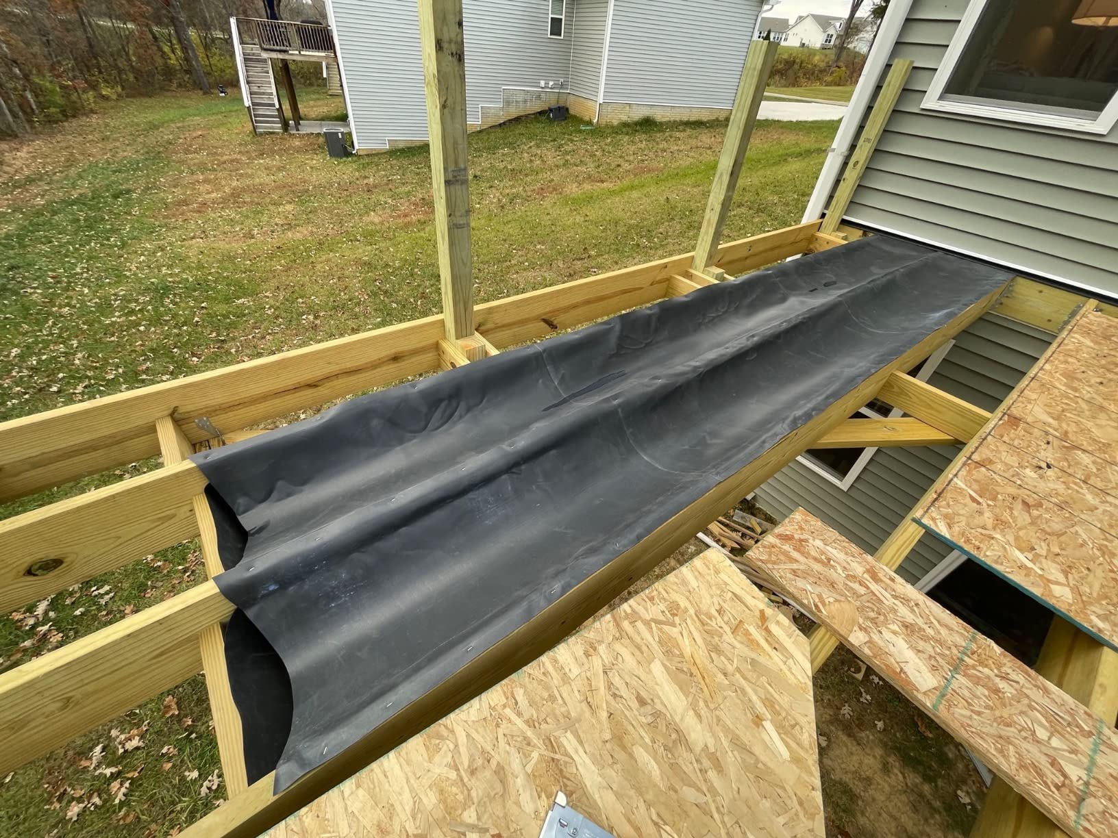 Firestone 5 x 10 PondGard 45 Mil EPDM Pond Liner Fish Safe customer photo 2