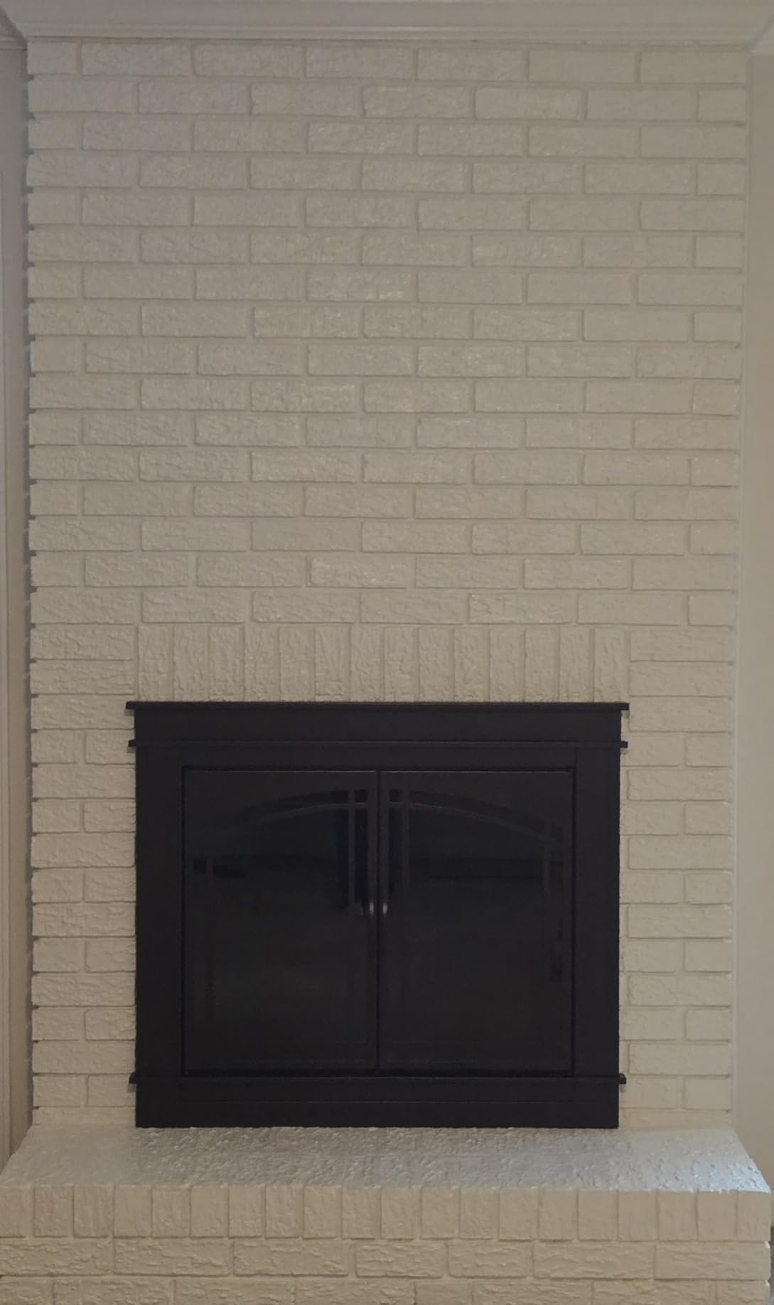Pleasant Hearth FN-5701 Fenwick Fireplace Glass Door, Oil Rubbed Bronze, Medium customer photo 1