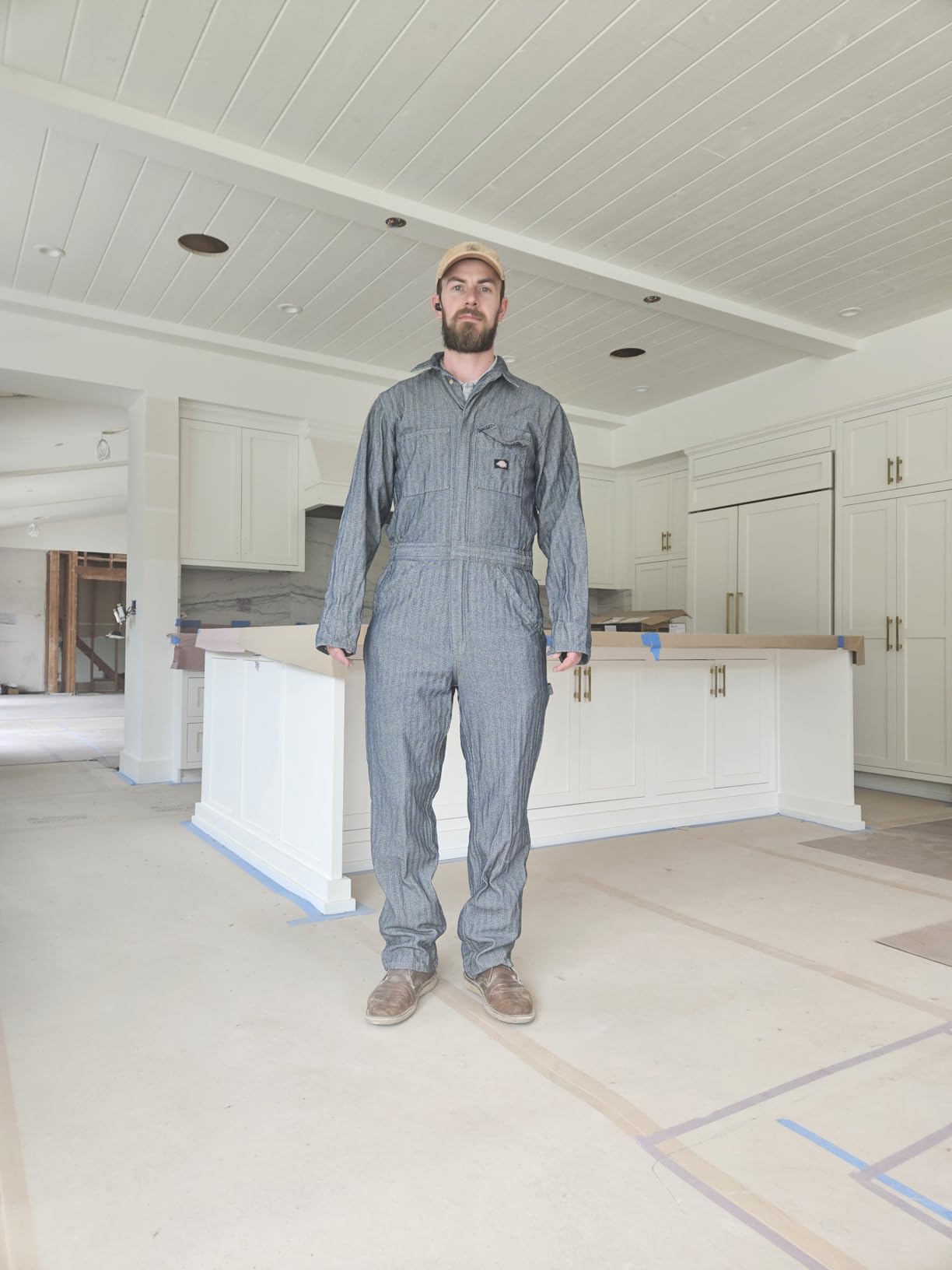 Dickies Men's Big-Tall Long Sleeve Cotton Coverall customer photo 1