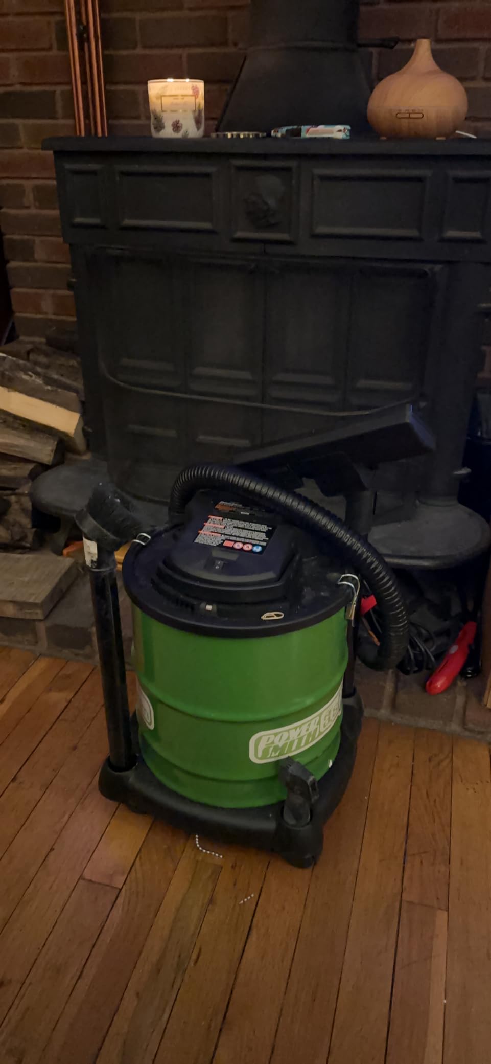 PowerSmith PAVC101 10 Amp Ash Vacuum,Green / Black customer photo 2