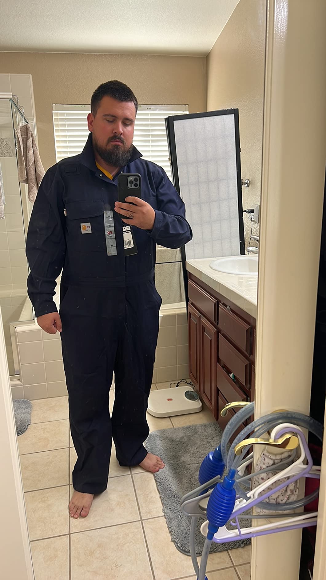Men's 101017 Flame-Resistant Classic Twill Coverall customer photo 1