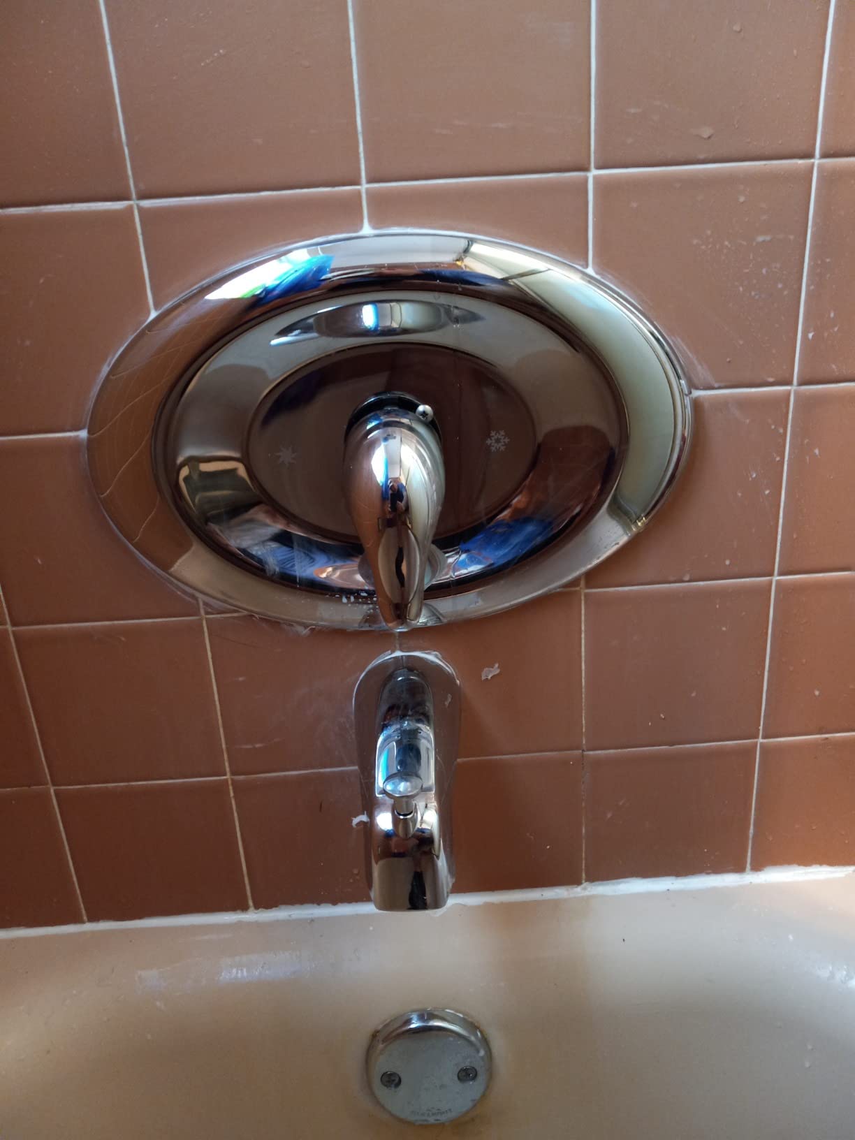 Moen Chateau Chrome Single Handle Posi-Temp Eco-Performance Shower Faucet Set, Valve Included, L2369EP customer photo 1