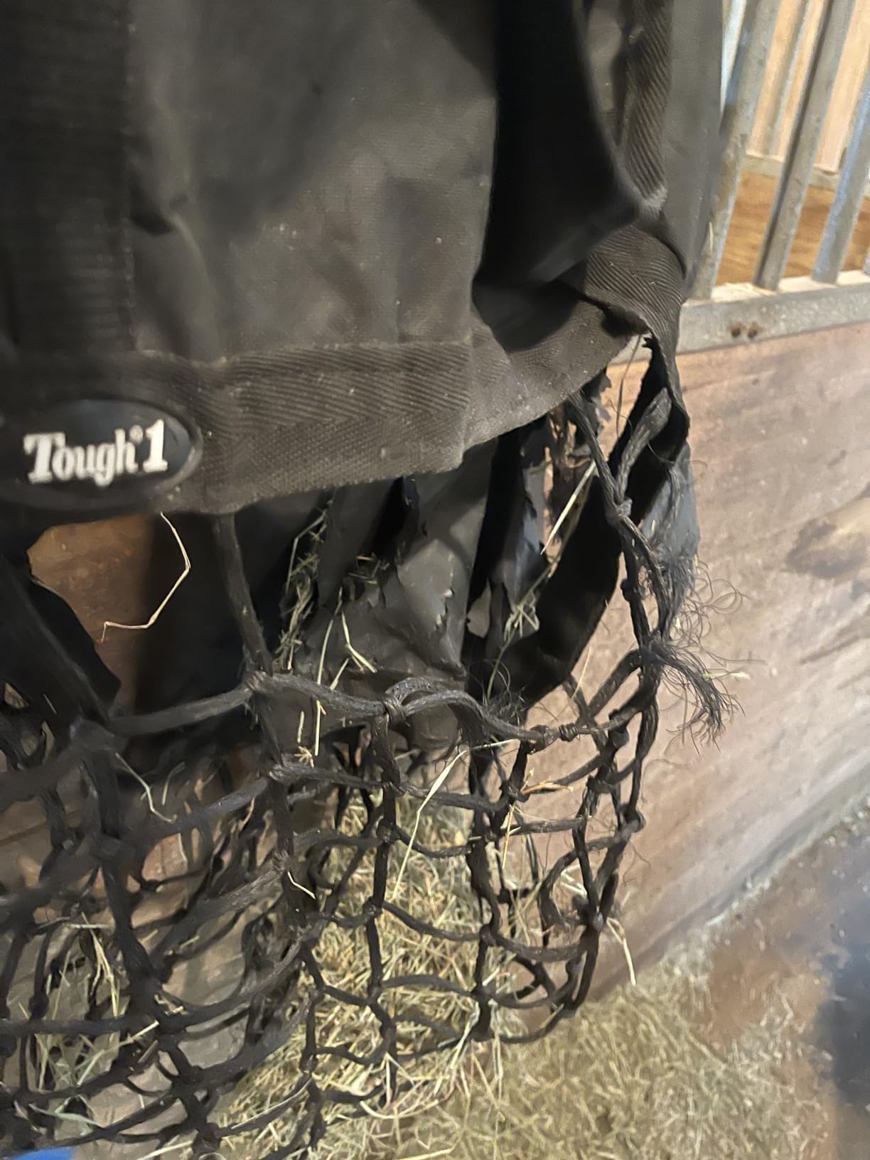 Tough 1 Nylon Hay Tote with Net Front customer photo 2