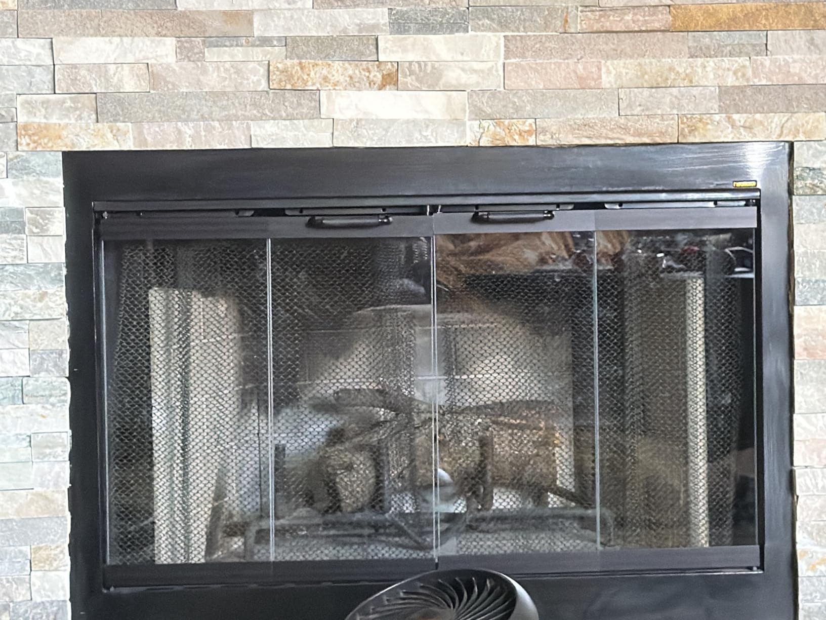 Heatilator Replacement Glass Fireplace Doors (Black) | ONLY for Model# E36, EC36, BC36R, BC36C customer photo 1