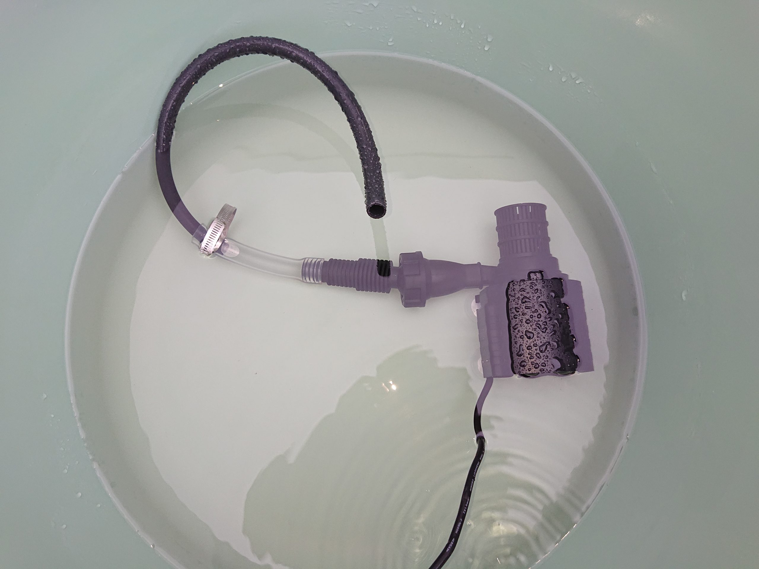 12V-18V DC Brushless Submersible Water Pump 898 GPH for Solar Fountain Koi Pond and Waterfall customer photo 1
