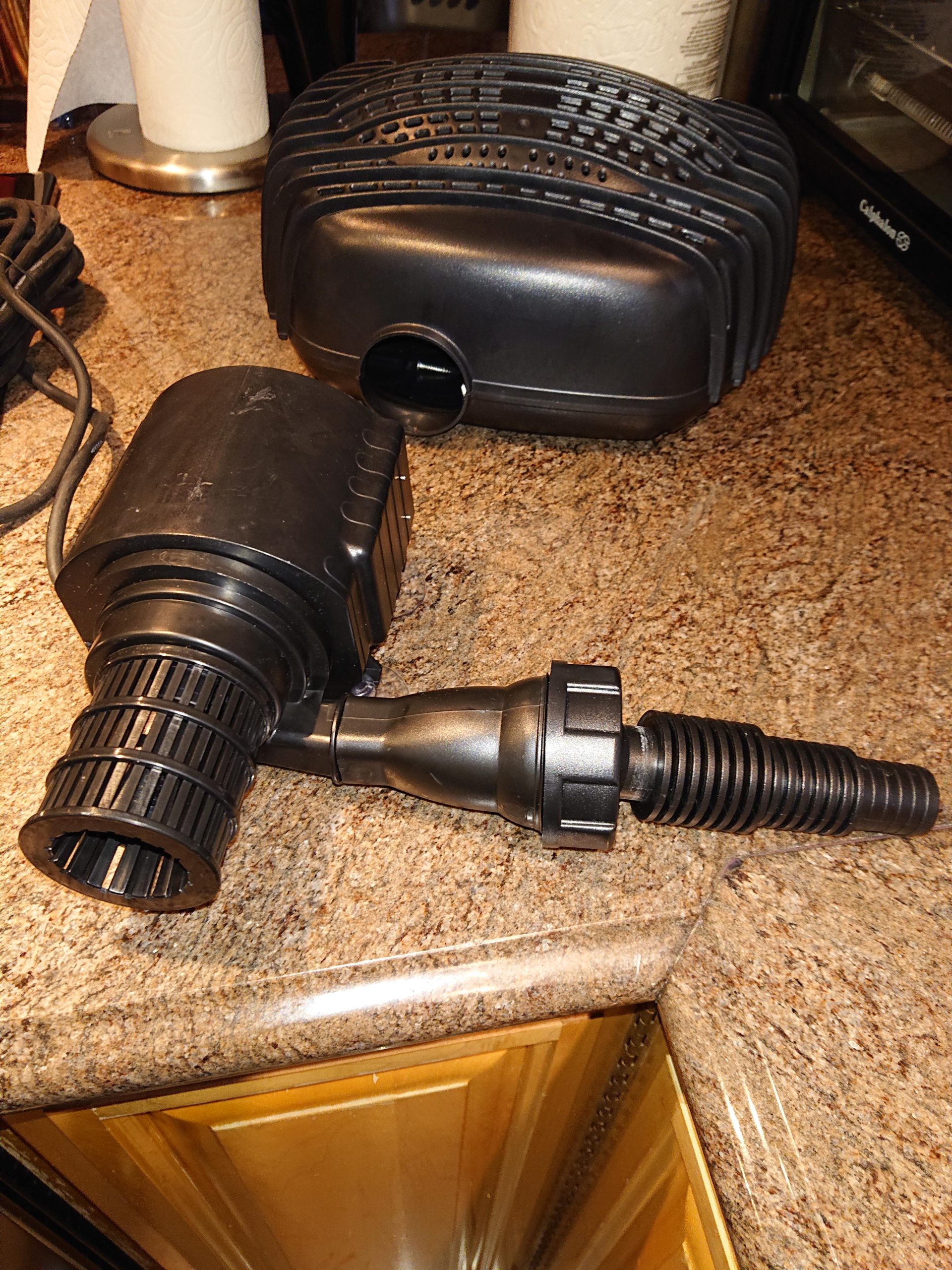 12V-18V DC Brushless Submersible Water Pump 898 GPH for Solar Fountain Koi Pond and Waterfall customer photo 2