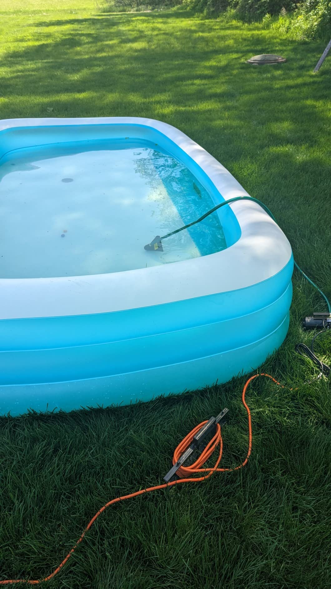 Trupow Water Transfer Pump, 115V 1/10HP 330GPH Electric Utility Water Pump with 6ft Water Hose Kit, Portable Small Water Pump For Pool Draining, Removing Water From Rain Barrel, Aquariums, etc. customer photo 2