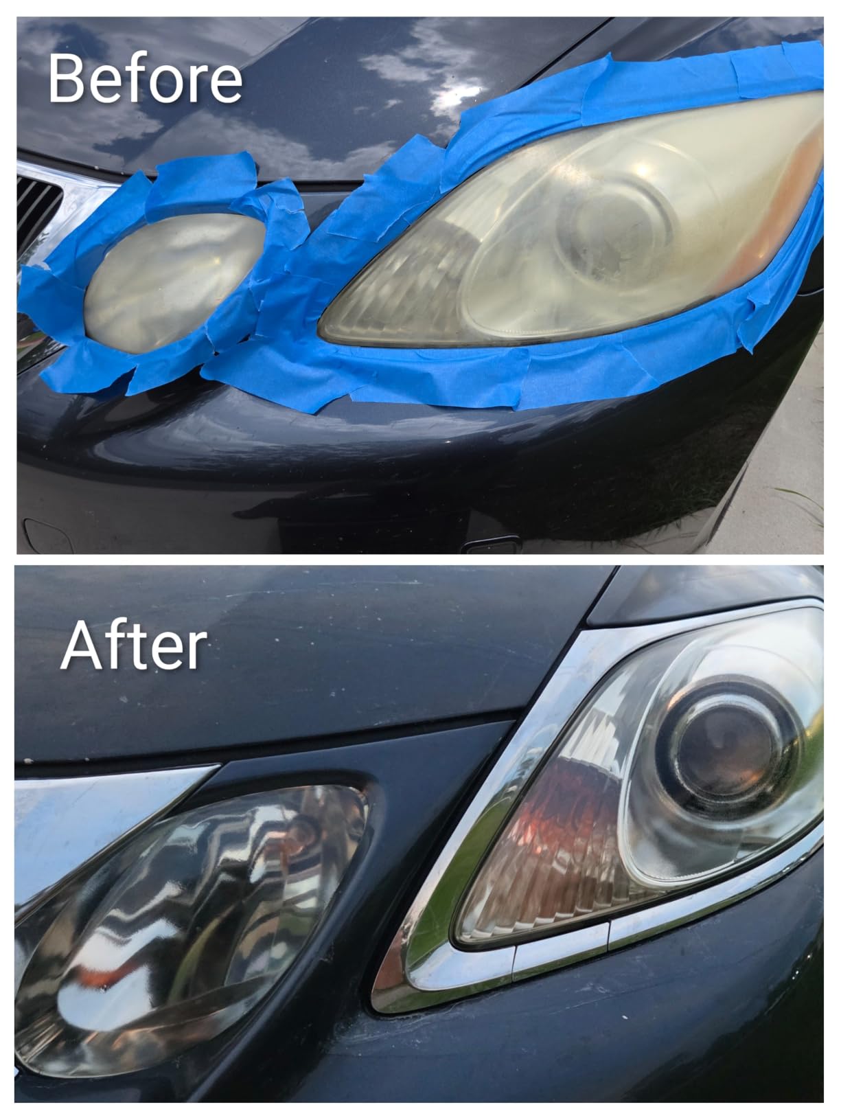 Meguiar's Keep Clear Headlight Coating, Maintain Like-New Clarity of Your Headlights with an Easy-to-Use Formula and UV Protection that Lasts All Year Long, 4 Ounce Aerosol customer photo 1