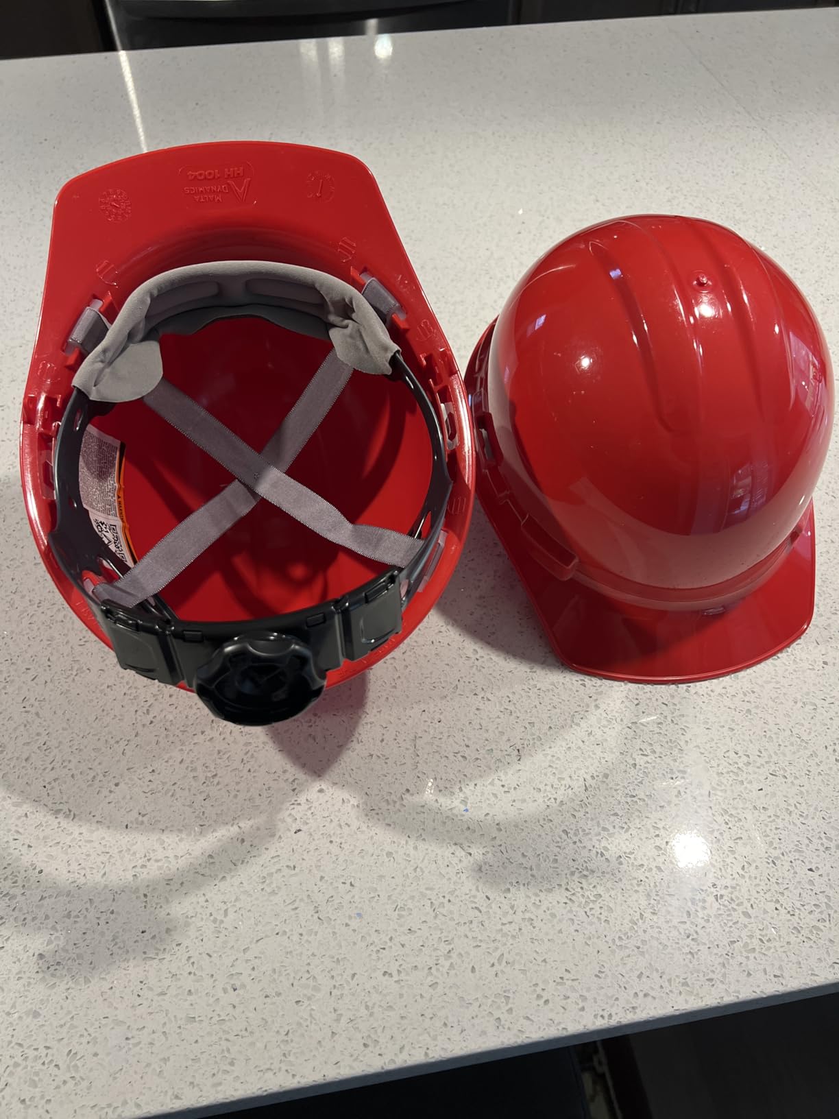 Hard Hat - Cap-Style Construction and Safety Hard Hats for Men and Women, 4 Pt. Hard Hat Suspension System, OSHA & ANSI Compliant, Made in the USA customer photo 1
