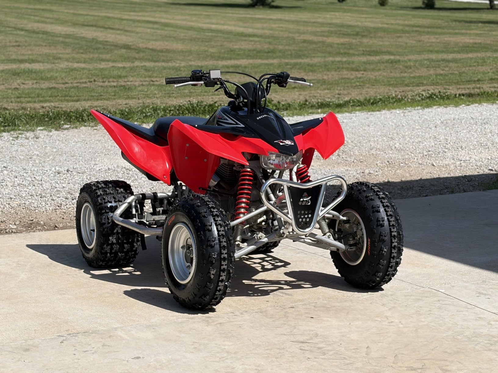 SunF 22x7-10 Front & 20x10-9 Rear ATV UTV Knobby Sport Tires,6 PR Tubeless A027, Set of 4 customer photo 1