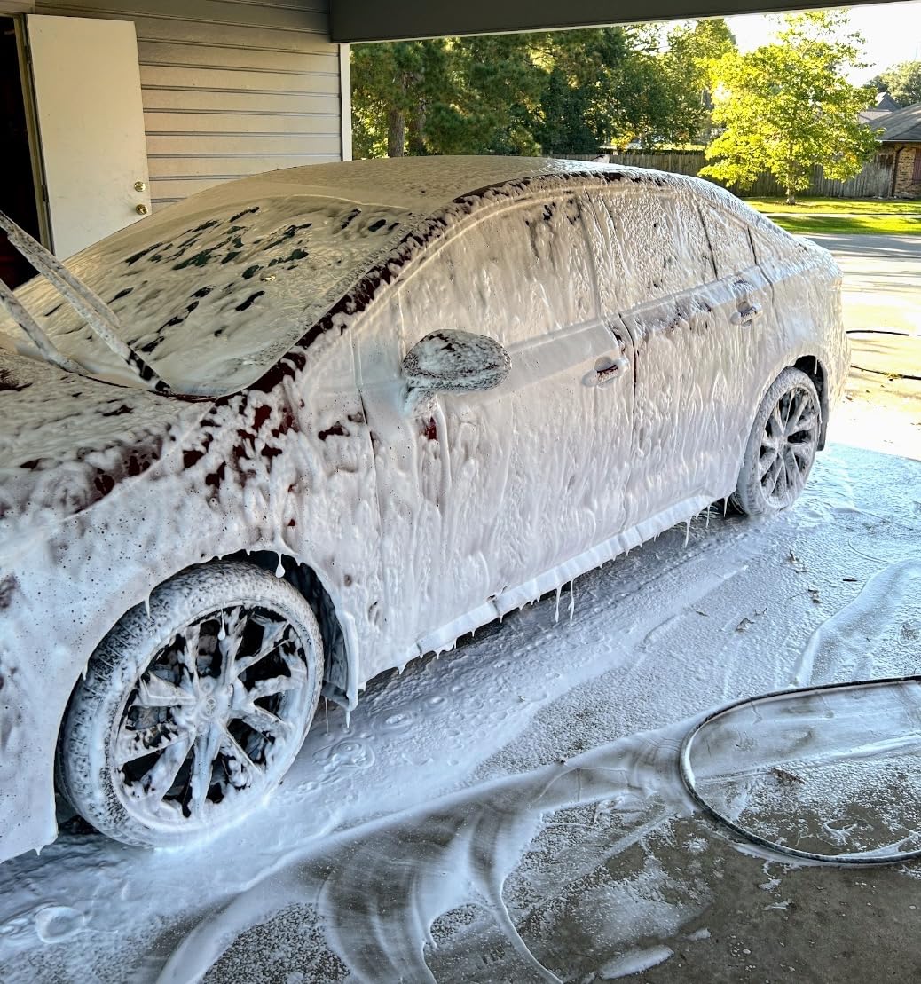 Tool Daily Pressure Washer Foam Cannon, Additional Orifice Nozzle 1.1mm | Adjustable Snow Foam Lance for Car Wash, 1/4 Inch Quick Connect, 1.5 Liter customer photo 2