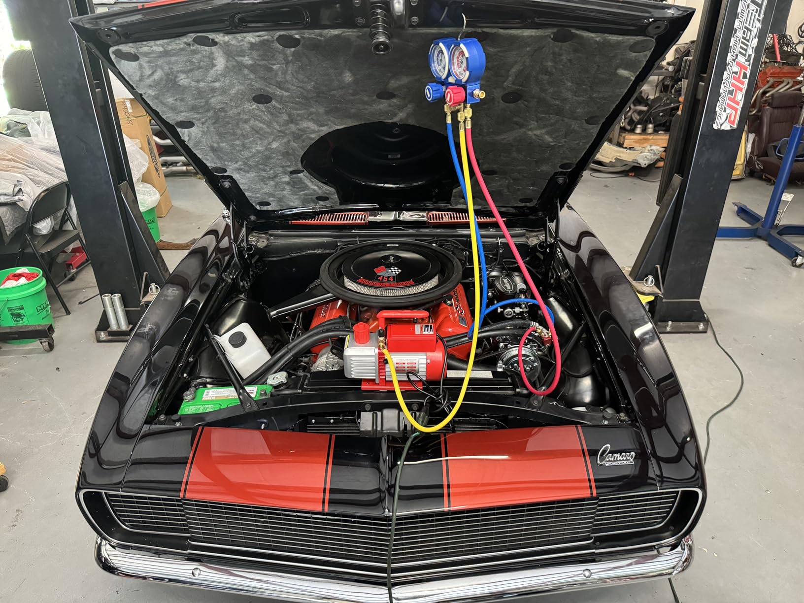 VIVOHOME 1/4 HP 3.5CFM 1 Stage AC Vacuum Pump and R134a Manifold Gauge Set | 110V HVAC Vacuum Pump Kit with 5ft Hoses for R134a R12 R22 R502 Auto Mini Split Air Conditioning Refrigeration Recharging customer photo 1