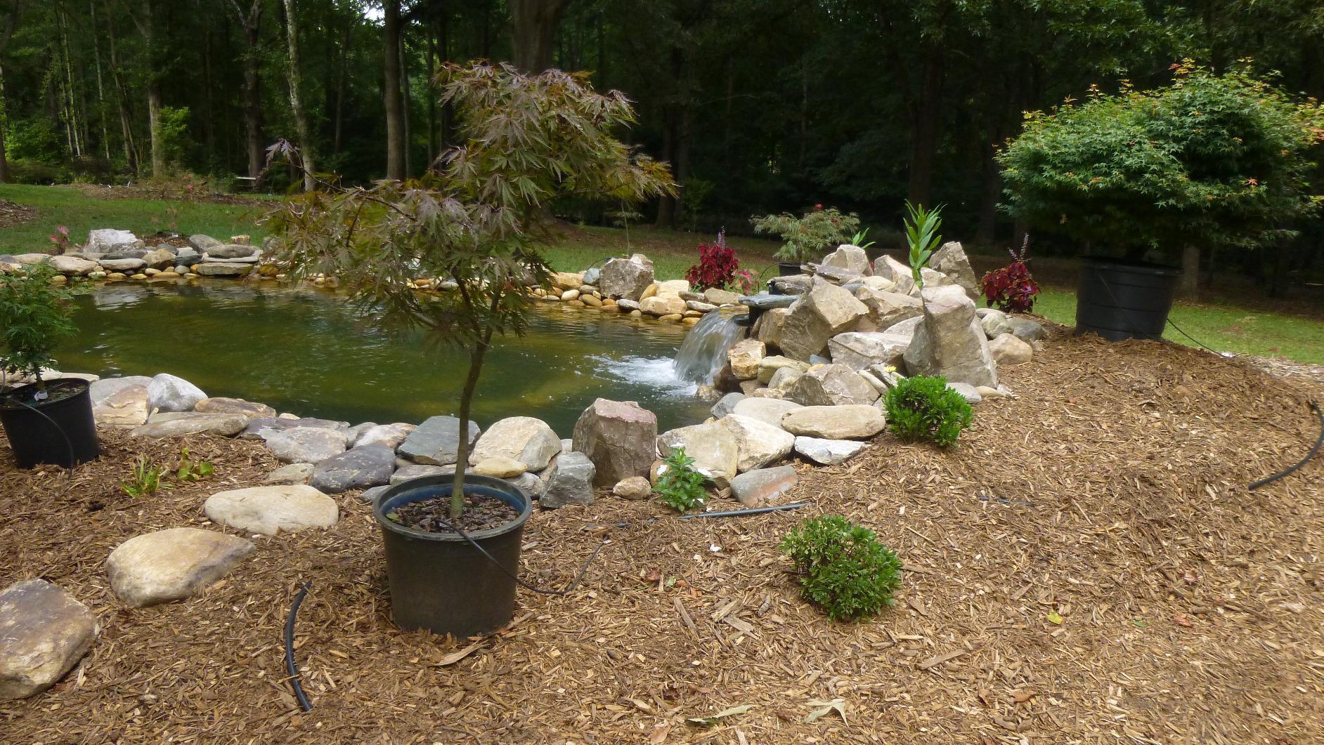 HALF OFF PONDS Complete Pro 5200 GPH Pond Kit 20 x 25 Ft EPDM Liner | Custom water feature kit, Savio filter, Crystal Falls skimmer, Aqua Pulse pump, LED spot light, All hardware included customer photo 2