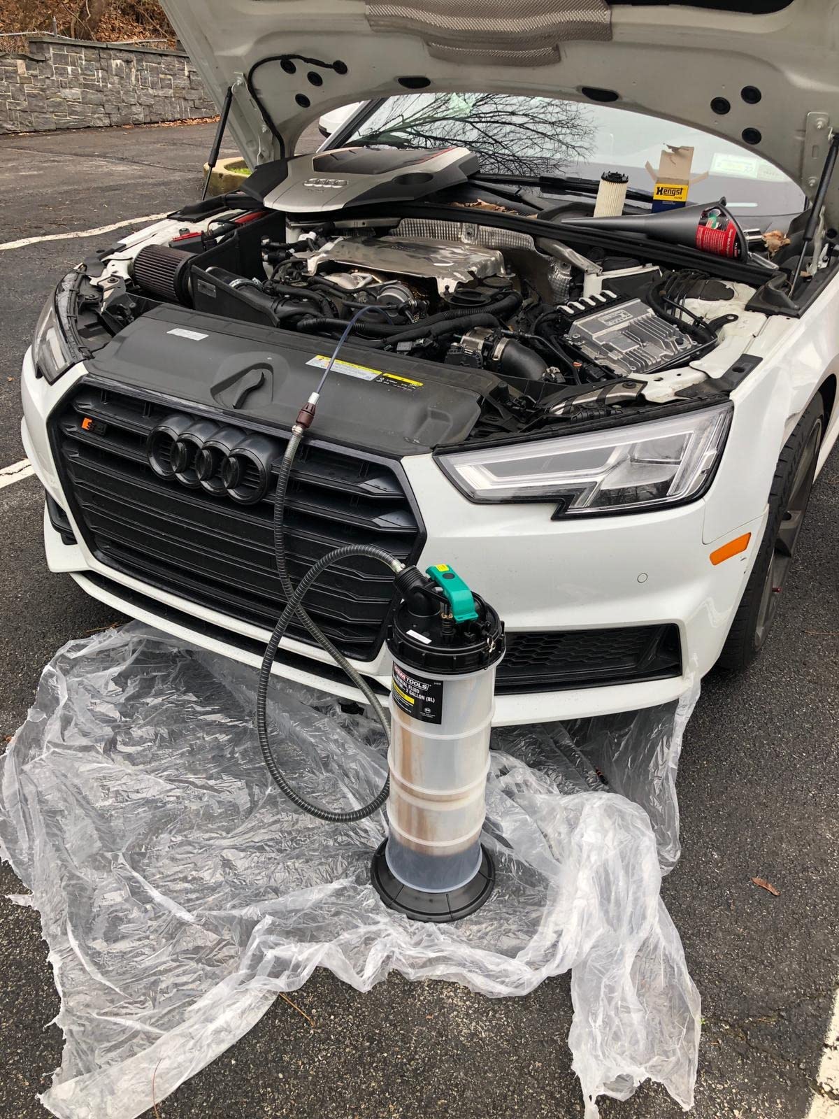 OEMTOOLS Manual Fluid Extractor Pump, 8L Oil Extractor Pump, 5ft Hose customer photo 1