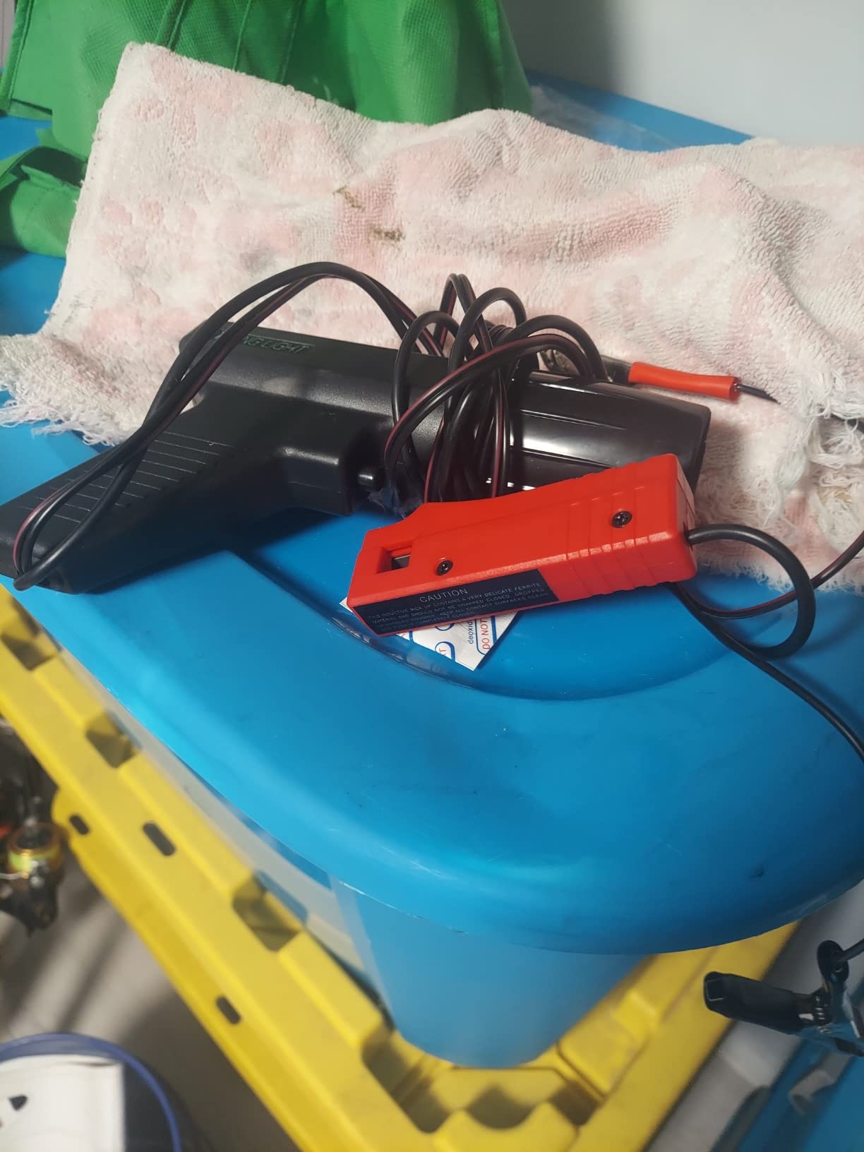 Engine Timing Light with Spark Plug Tester, Inductive Timing Light Gun Timing Light Ignition Testers Engine Ignition Coil Tester for Car Motor Motorbike Vehicle Motorcycle Marine Lawnmower customer photo 1