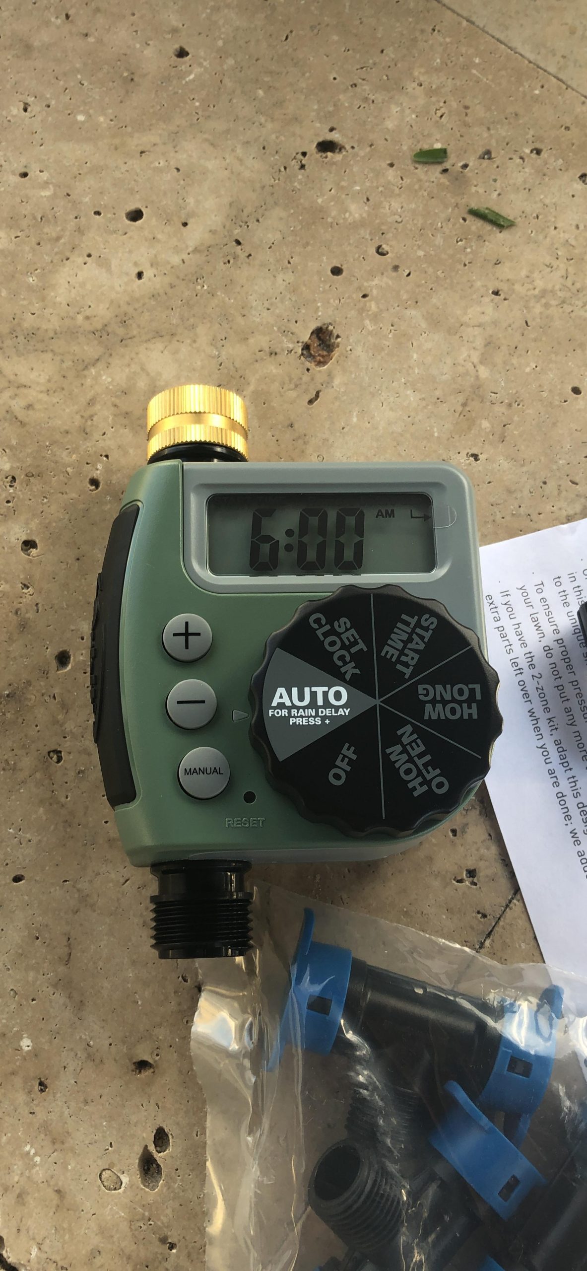 Orbit 50022 Medium-Area 1-Zone All-in-One Automatic Watering System with B-hyve Smart Hose Watering Timer and B-hyve Smart Wi-Fi Hub customer photo 1