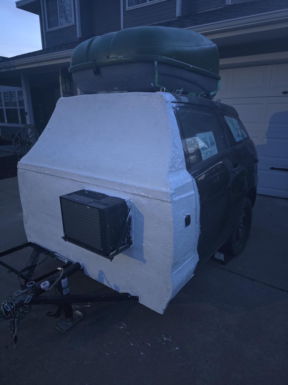 Liquid Rubber Silicone Roof Coating UV-Reflective Coating, White, 4 Gallon | Solar Reflective, One-Coat Sealant for Flat, Low-Slope, Metal, Concrete, EPDM and TPO Roofs. No Primer Needed Except EPDM/TPO customer photo 1