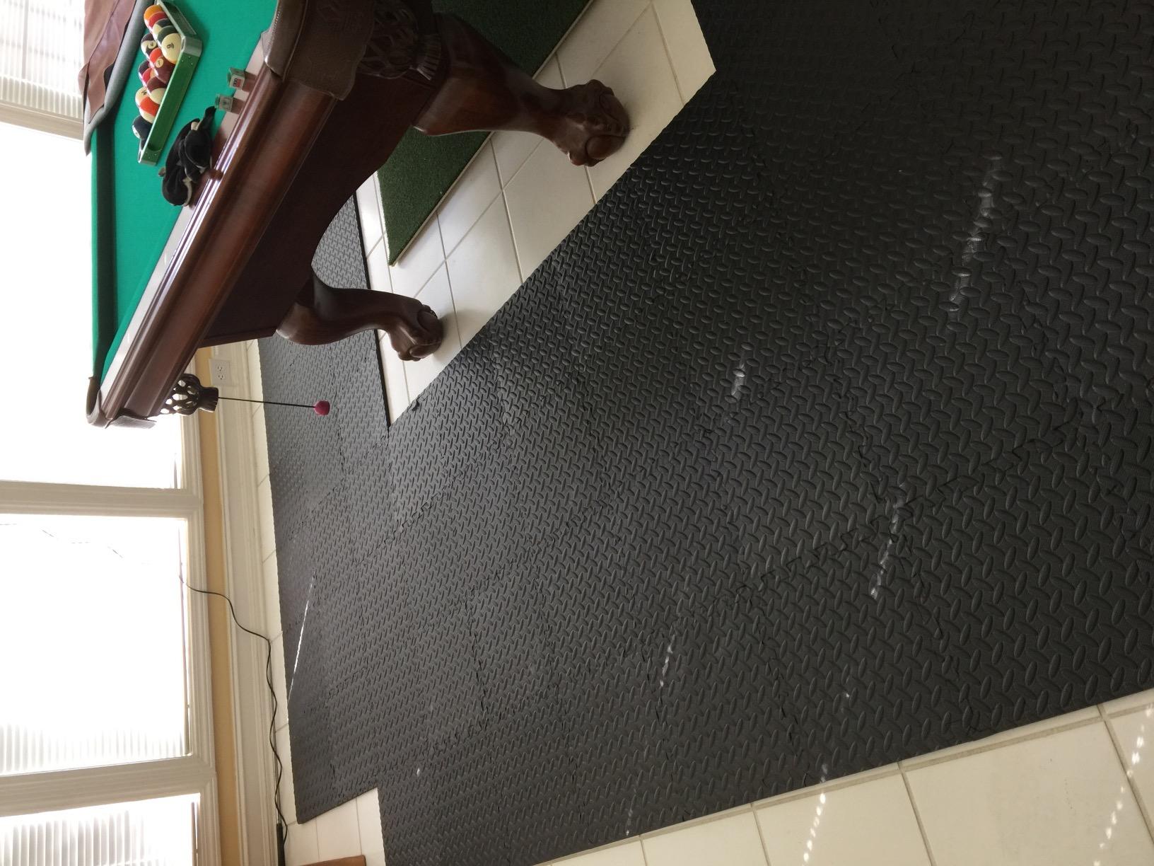 Yes4All EVA Interlocking Mats, Puzzle Floor Tiles, Foam Floor Padding with Border for Furniture, Home Space, Living Room, Garage customer photo 1