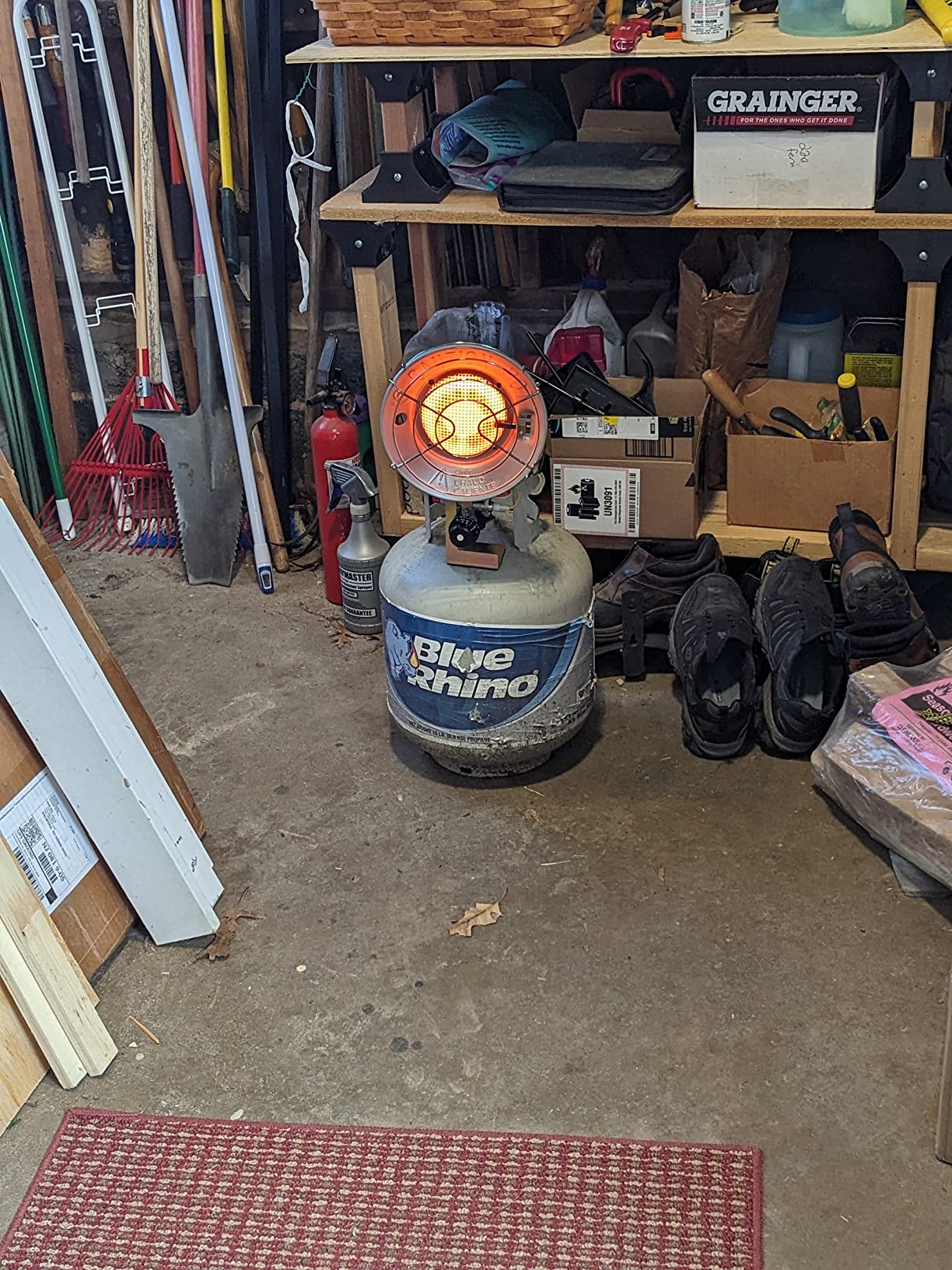World Marketing of America TT-15CSA Propane(LP) Tank Top Heater with Tip-over Shut-off customer photo 1