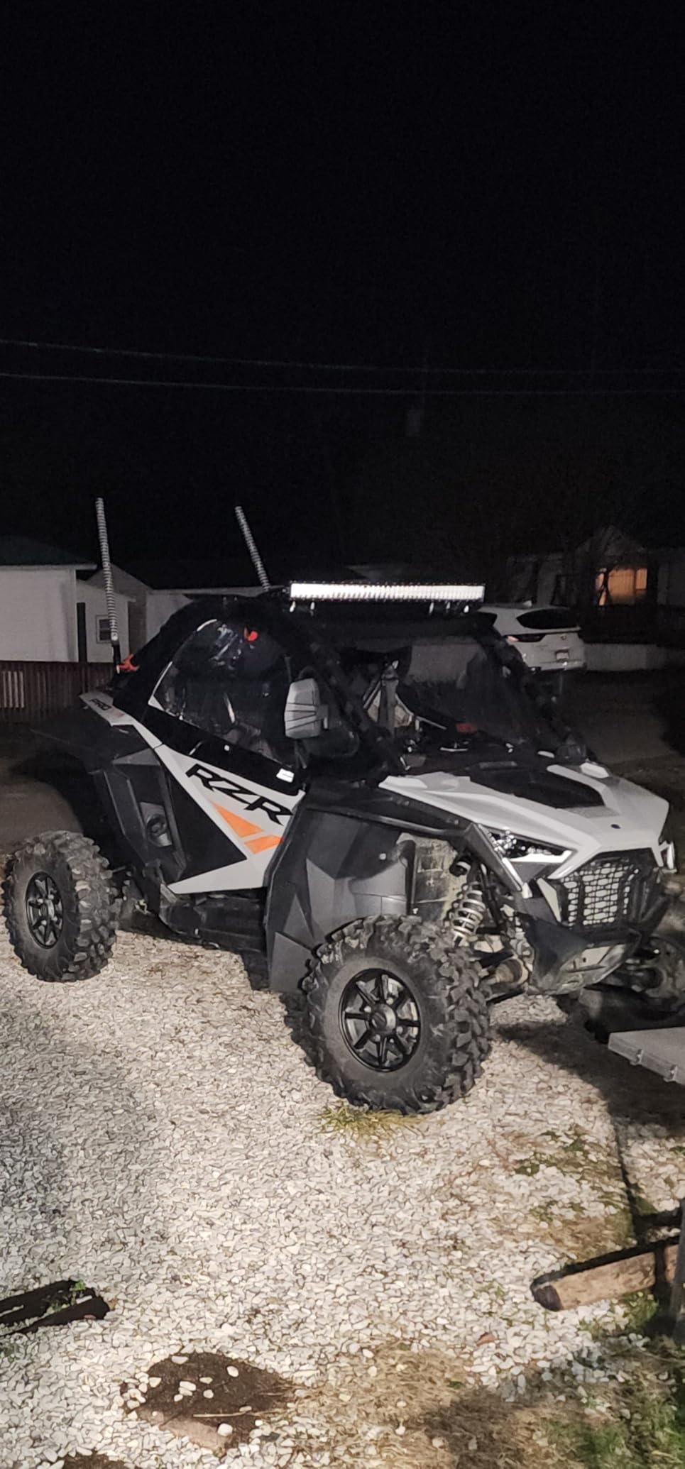 KEMIMOTO PRO XP Aluminum Roof Compatible with Polaris RZR PRO XP / Turbo R 2020-2026 for 2-Seater, Lightweight Metal Top with Noise-Reduction Rubber Strip, Replace #2883743-458 Accessories customer photo 2