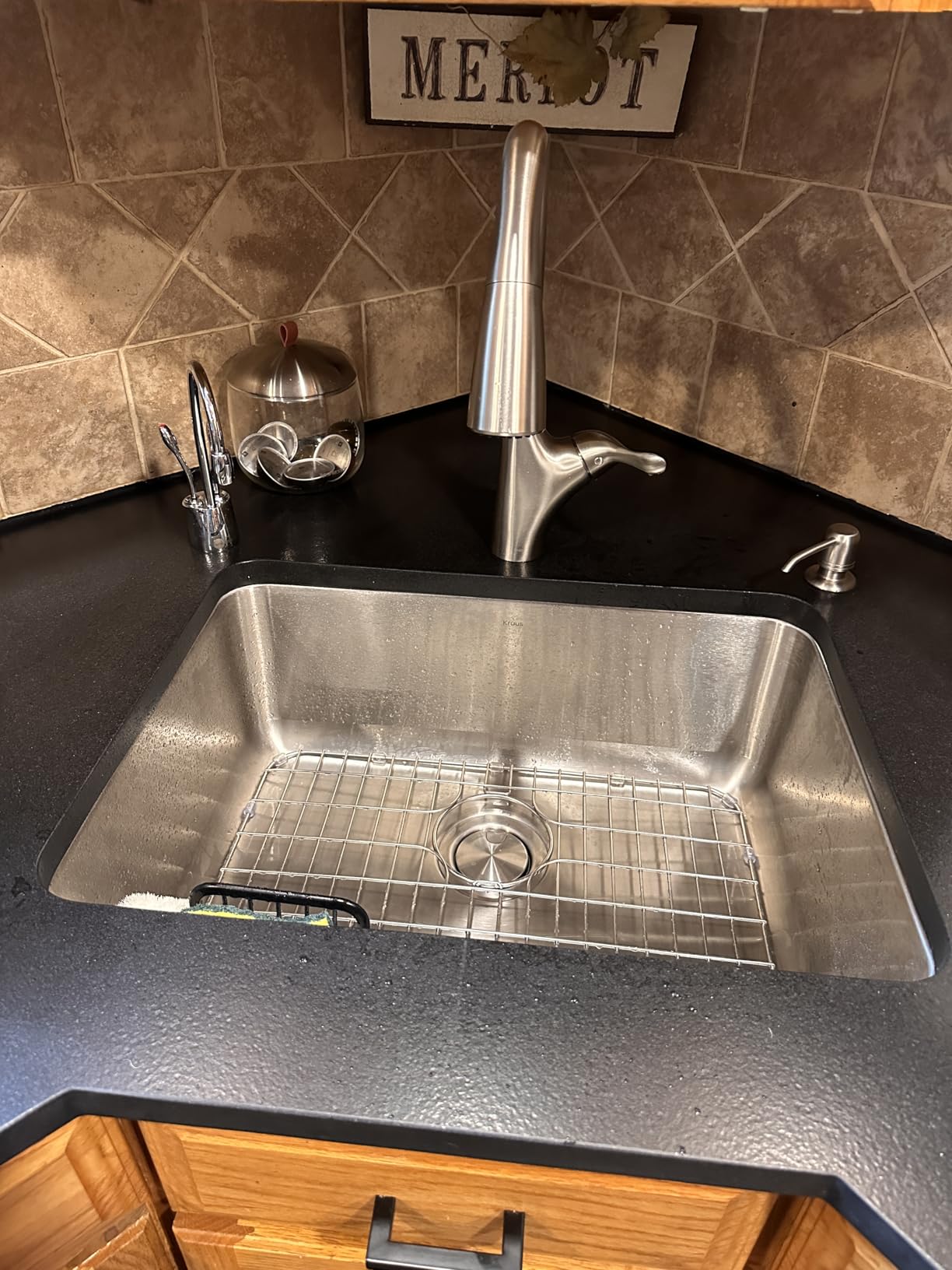 KRAUS Dex 33-inch Undermount 16 Gauge Stainless Steel Single Bowl Kitchen Sink customer photo 1