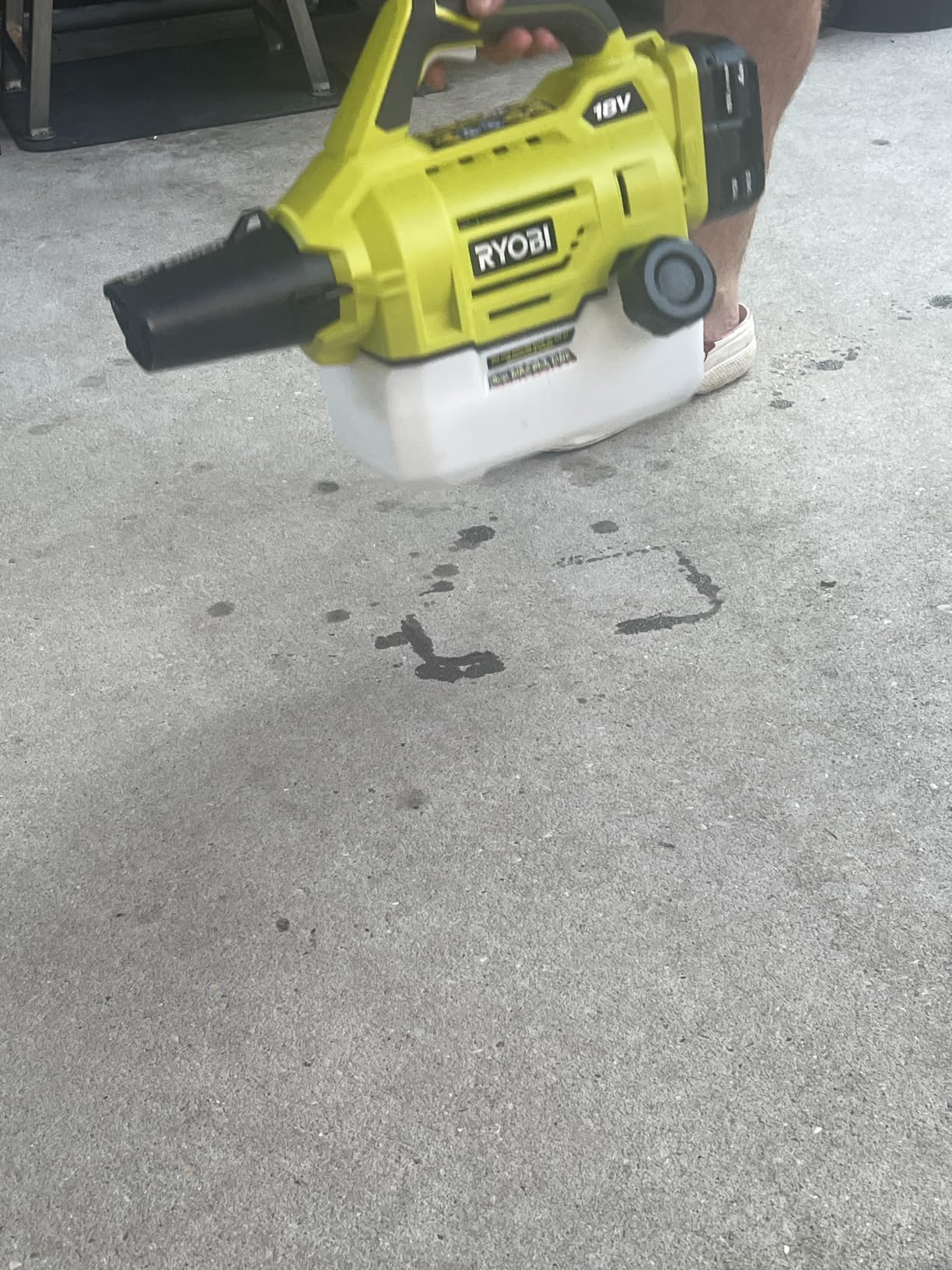 RYOBI ONE+ 18V Cordless Battery FOGGER/Mister Tool ONLY P2805BTL customer photo 2