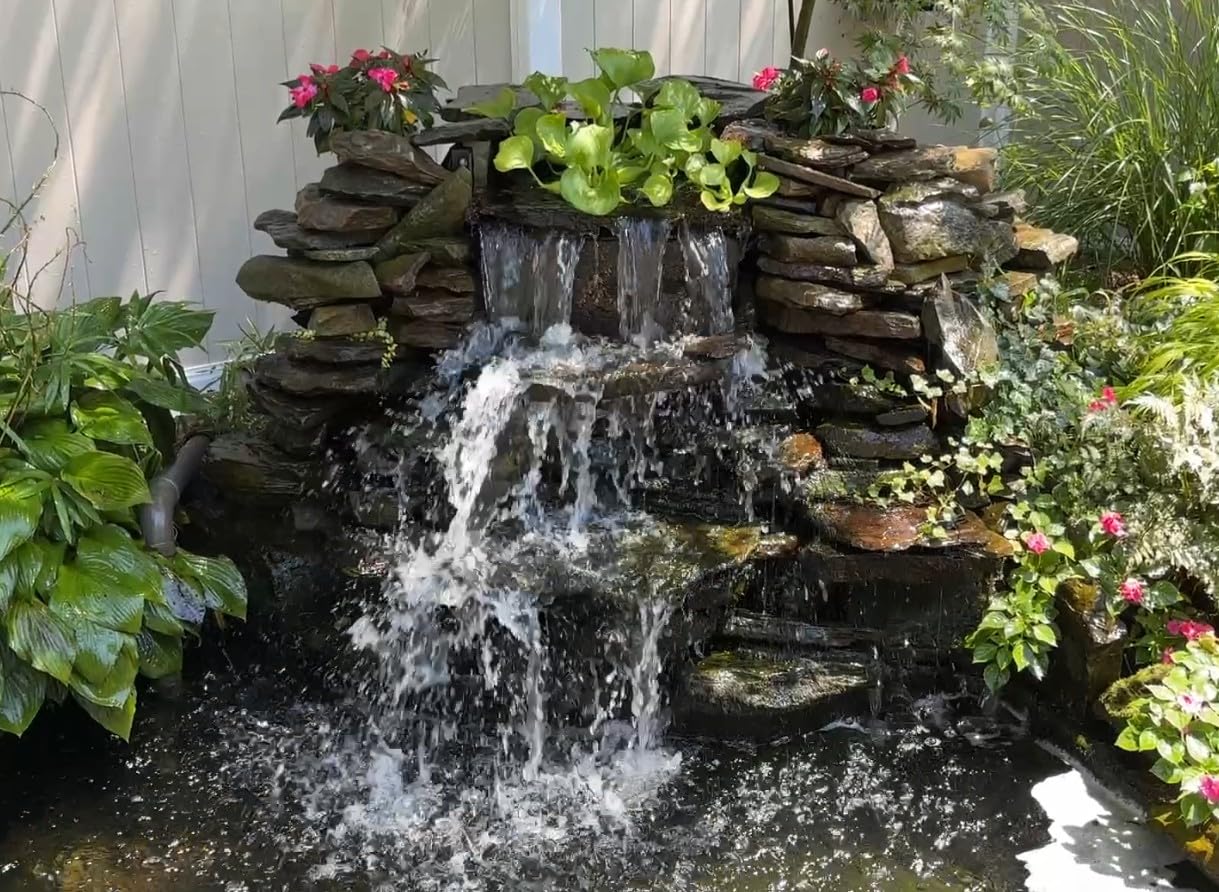 350W 7000 GPH Pond Pump, Ultra Quiet Heavy Duty Submersible Water Pump for Koi Ponds, Fountains, Aquariums & Waterfalls, 20.3 ft Power Cord, UL Listed customer photo 1