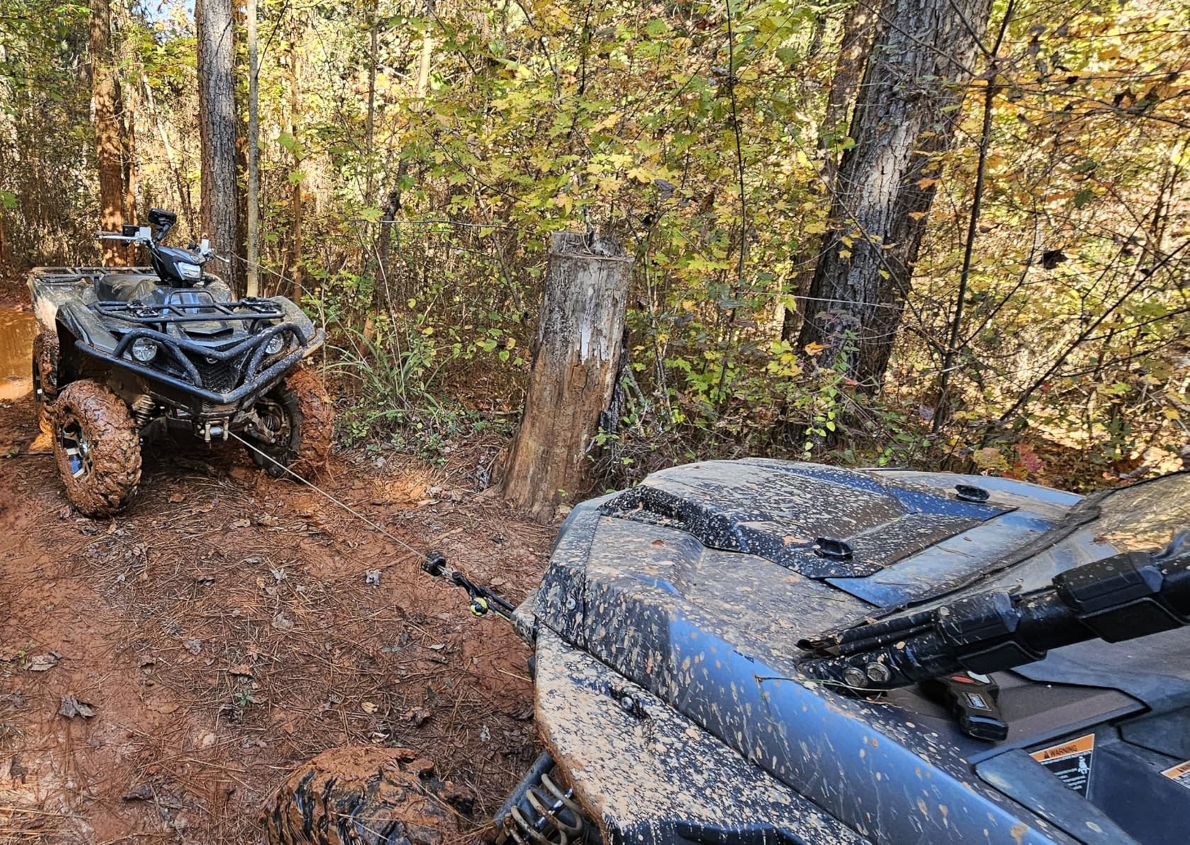 ZESUPER 4500 lb Electric Winch 12V Synthetic Rope Waterproof IP67 ATV UTV with Wireless Remote customer photo 1