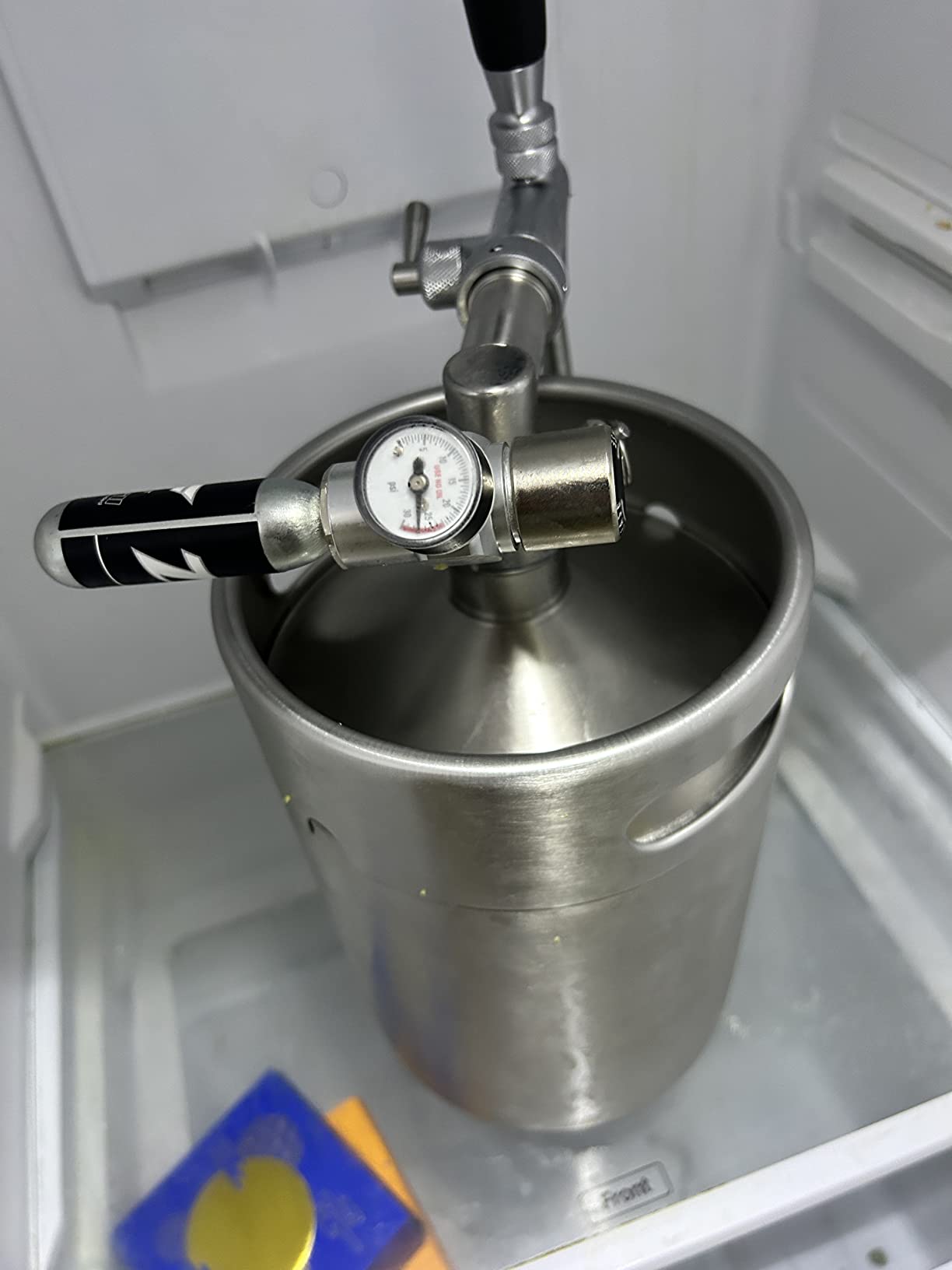 TMCRAFT 170oz Mini Keg with Adjustable Faucet, Pressurized Homebrew System | Portable Home Keg Kit System, Adjustable Faucet for Controlled Flow, Food Grade Stainless Steel Keeps Fresh and Carbonation customer photo 1