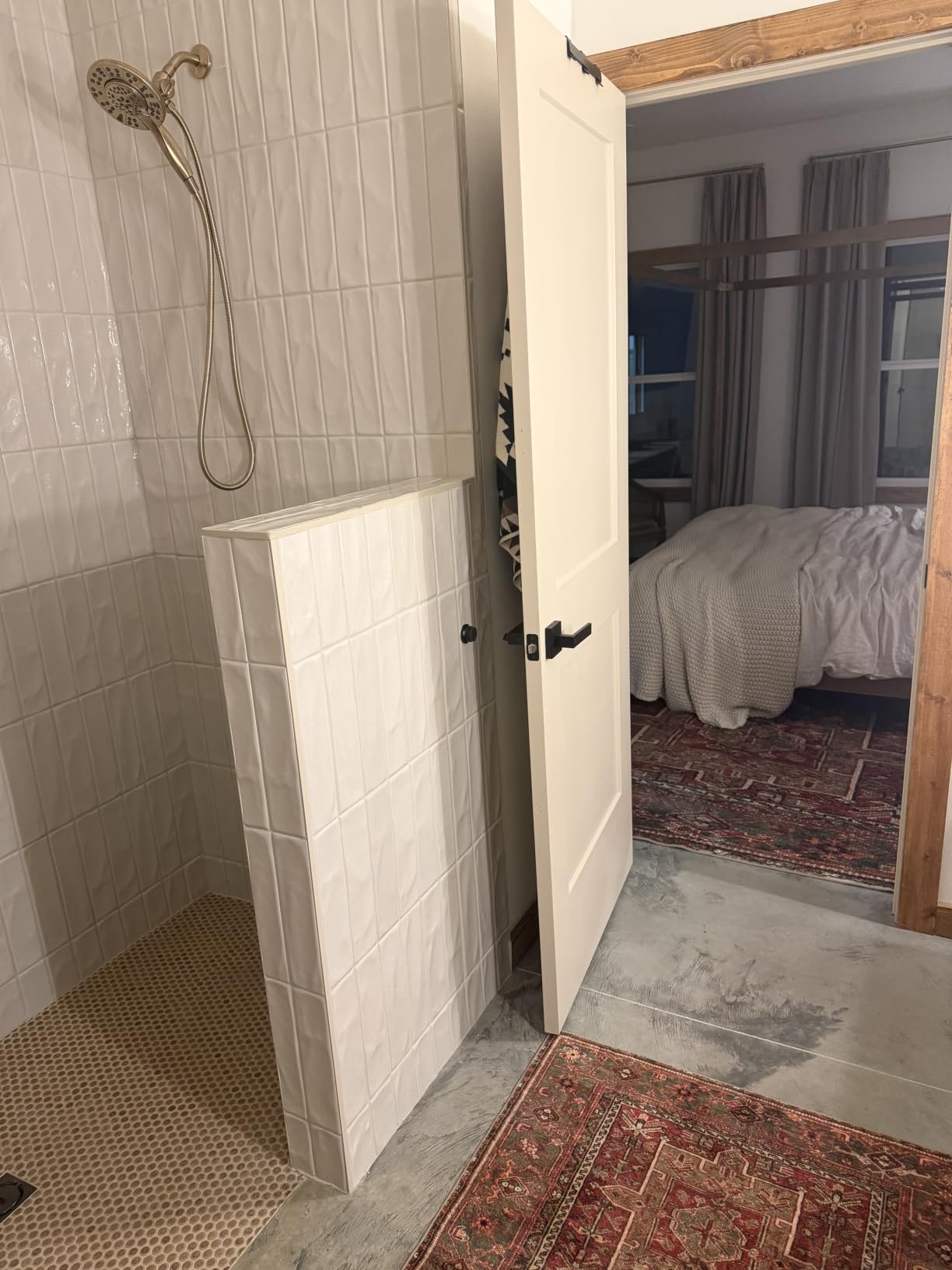 Arvo 14 Series Brushed Nickel Shower Faucet Set with In2ition 2-in-1 Dual Shower Head with HandHeld Spray Combo, Valve Trim Kit, SpotShield Stainless 142840-SP-I (Valve Included) customer photo 2
