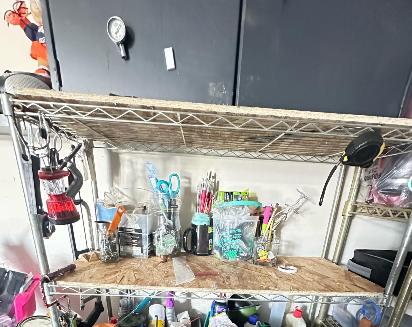 30-Bin Wall-Mounted Storage Bins, Heavy-Duty Garage Tool Organizer for Screws, Nuts, Bolts, Nails, Small Hardware Parts customer photo 1