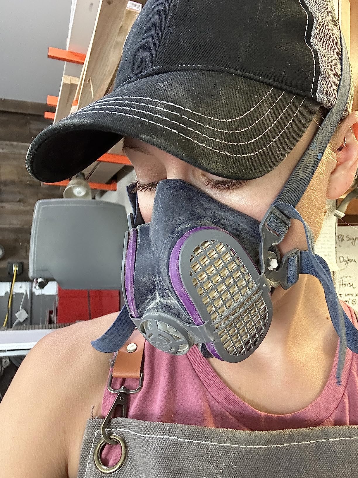 GVS ELIPSE Elastomeric Half Mask Respirator with Source Control with Replaceable and Reusable Filters Included, size S/M customer photo 2