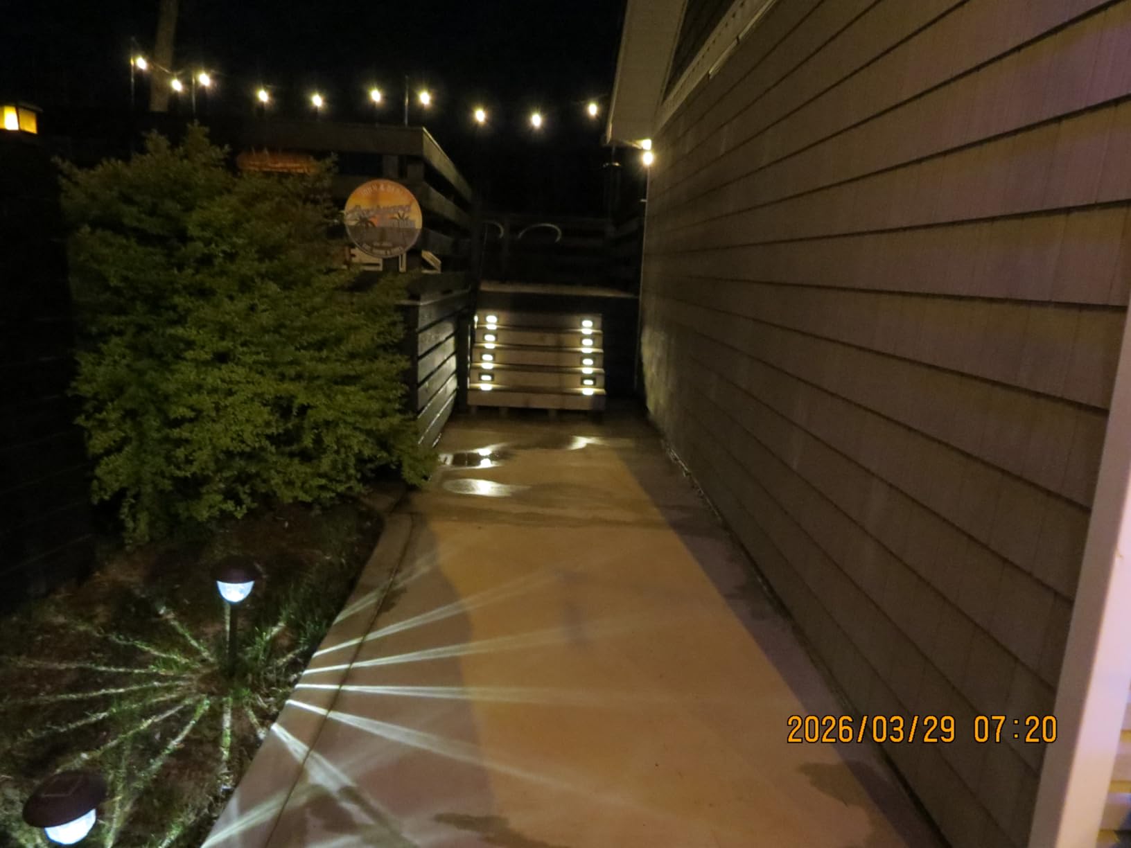 SUNVIE 5W Low Voltage Step Lights 6 Inch Outdoor Aluminum Brown, 12-Pack | Landscape lights, 12-24V AC/DC, 3.2FT ETL Listed Wire, with Fastlock2 Connectors, Horizontal Louver, for Stairs, Step, Fences customer photo 2