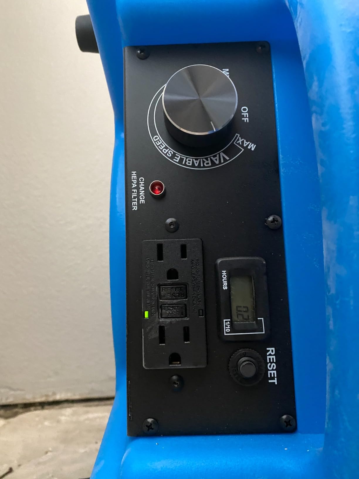CADPXS Shield-550 Air Scrubber 550 CFM for Interior Renovation, Grey | 3-Stage Filtration Commercial HEPA Filter 10-Year Warranty for Construction Dust Fire Disaster Restoration Equipment customer photo 2