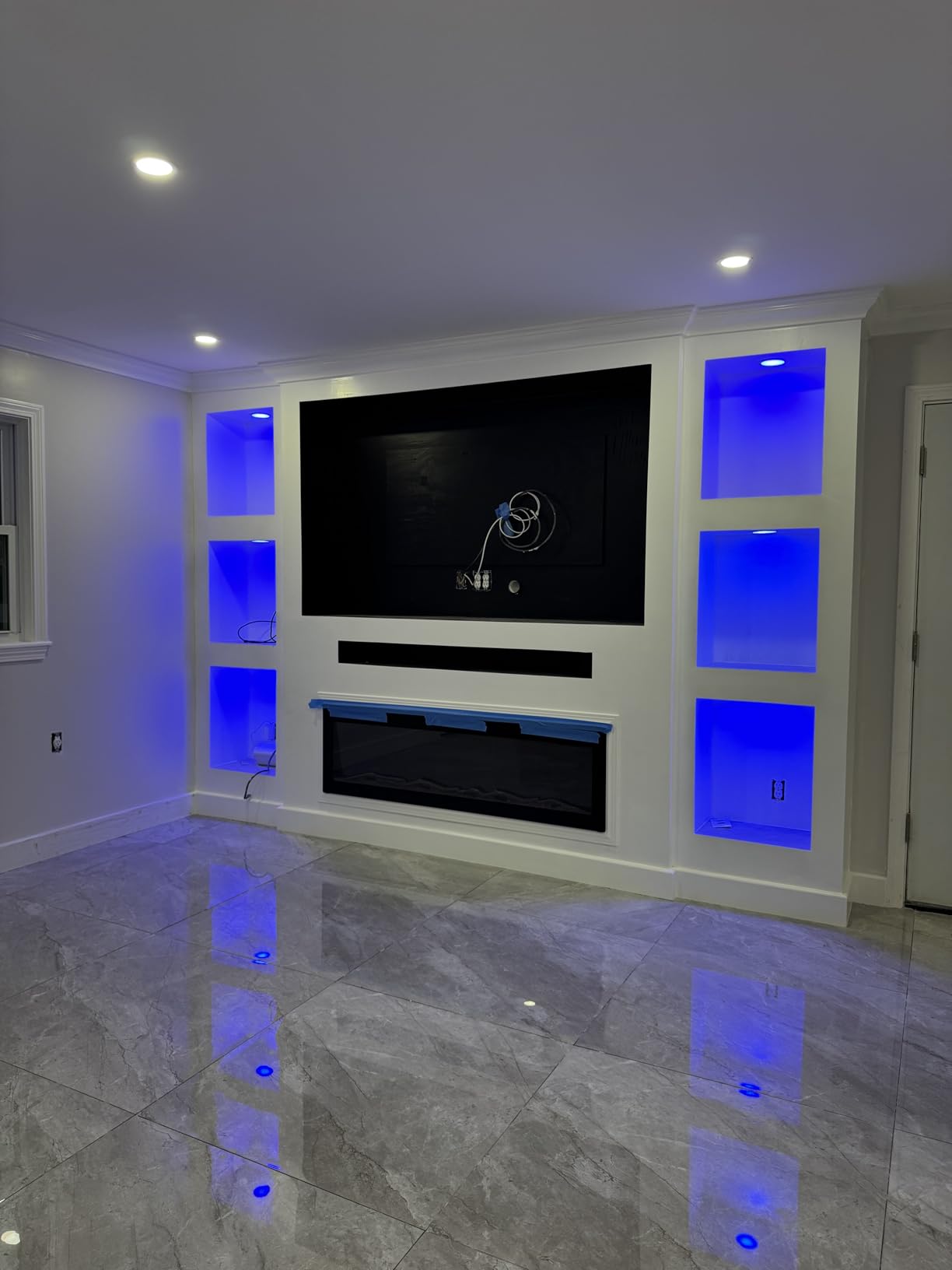 iLC 4 inch LED Recessed Lighting Color Changing, Work with Alexa (Alexa speaker Required), APP Controlled, RGB Canless Recessed Lights, 16 Million Colors, 2700K-6000K, 10W, 900LM, Bluetooth Mesh, 6 Packs customer photo 2