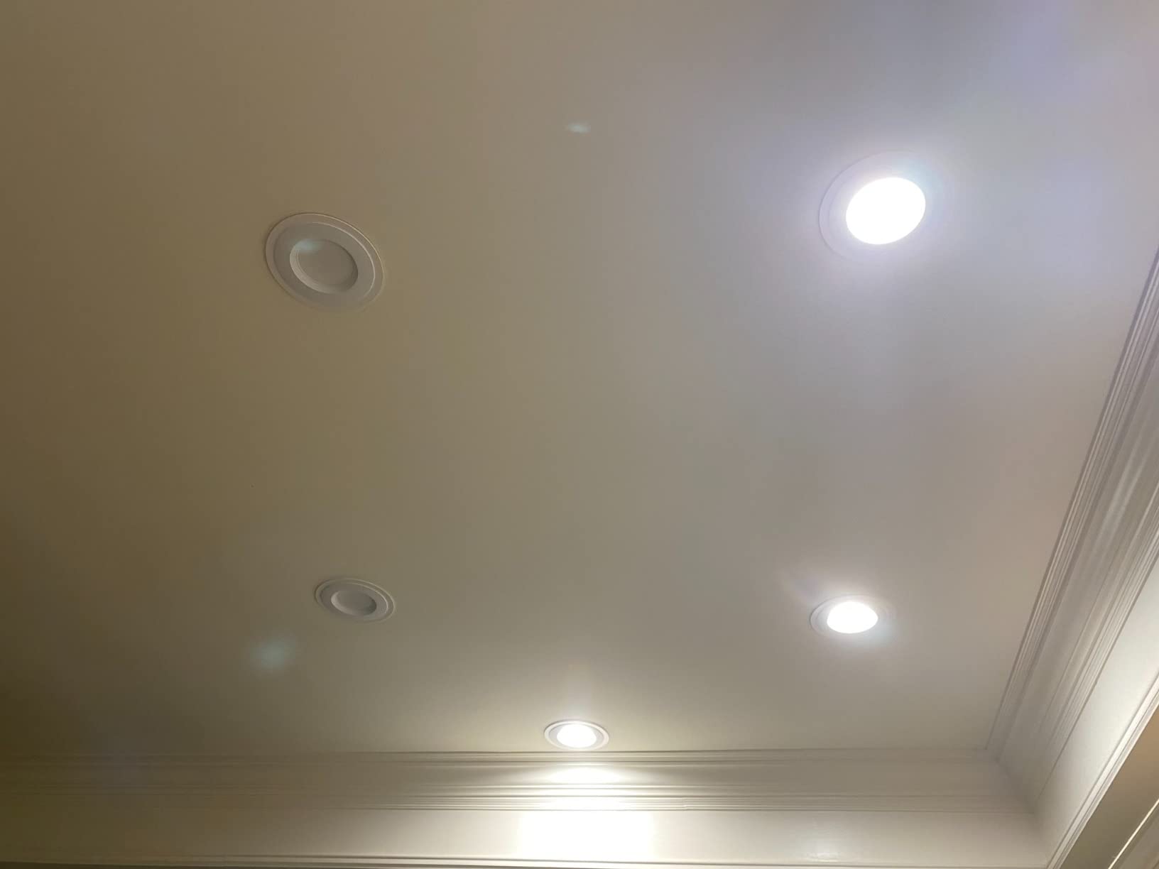 Amico 12 Pack 5/6 inch LED Recessed Lighting, Retrofit Can Lights, White | Dimmable, 12.5W=100W, 950LM, 2700K/3000K/4000K/5000K/6000K Selectable, Baffle Trim, Easy Install, IC & Damp Rated, ETL & FCC customer photo 1