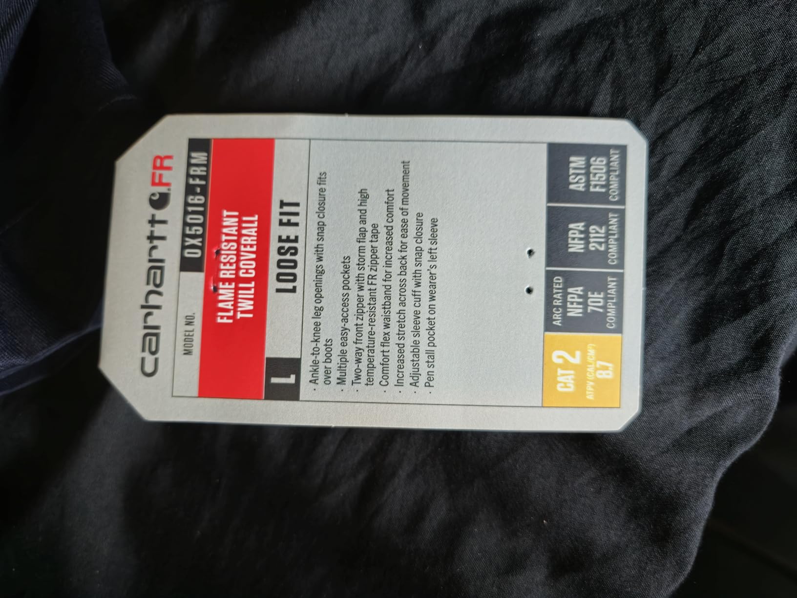 Carhartt Men's FR Twill Coverall customer photo 1