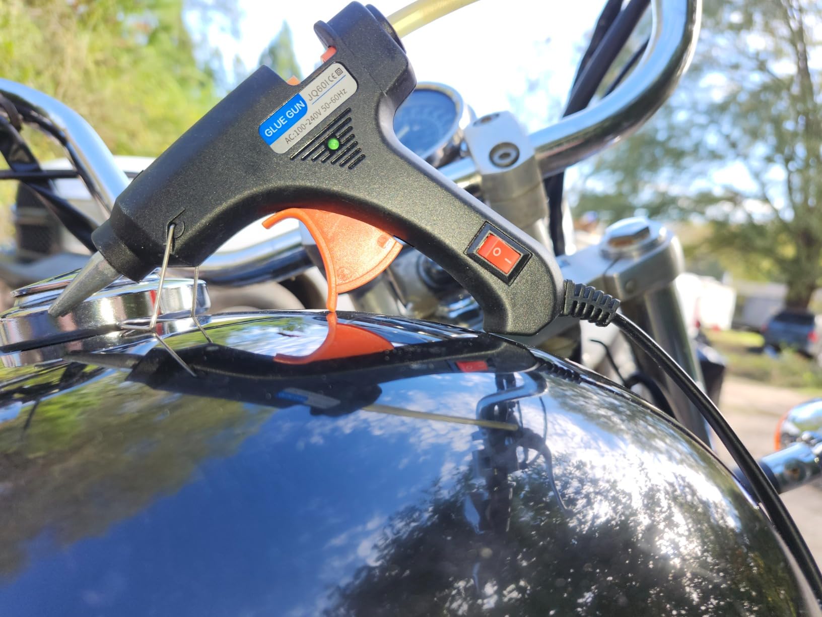 Auto Body Dent Puller Kit, Auto Paintless Dent Repair Kit with Bridge Puller, Dent Puller Kit, Car Dent Removal Kit Powerfully Pops Car Dents and Other Metal Surface Dents customer photo 2