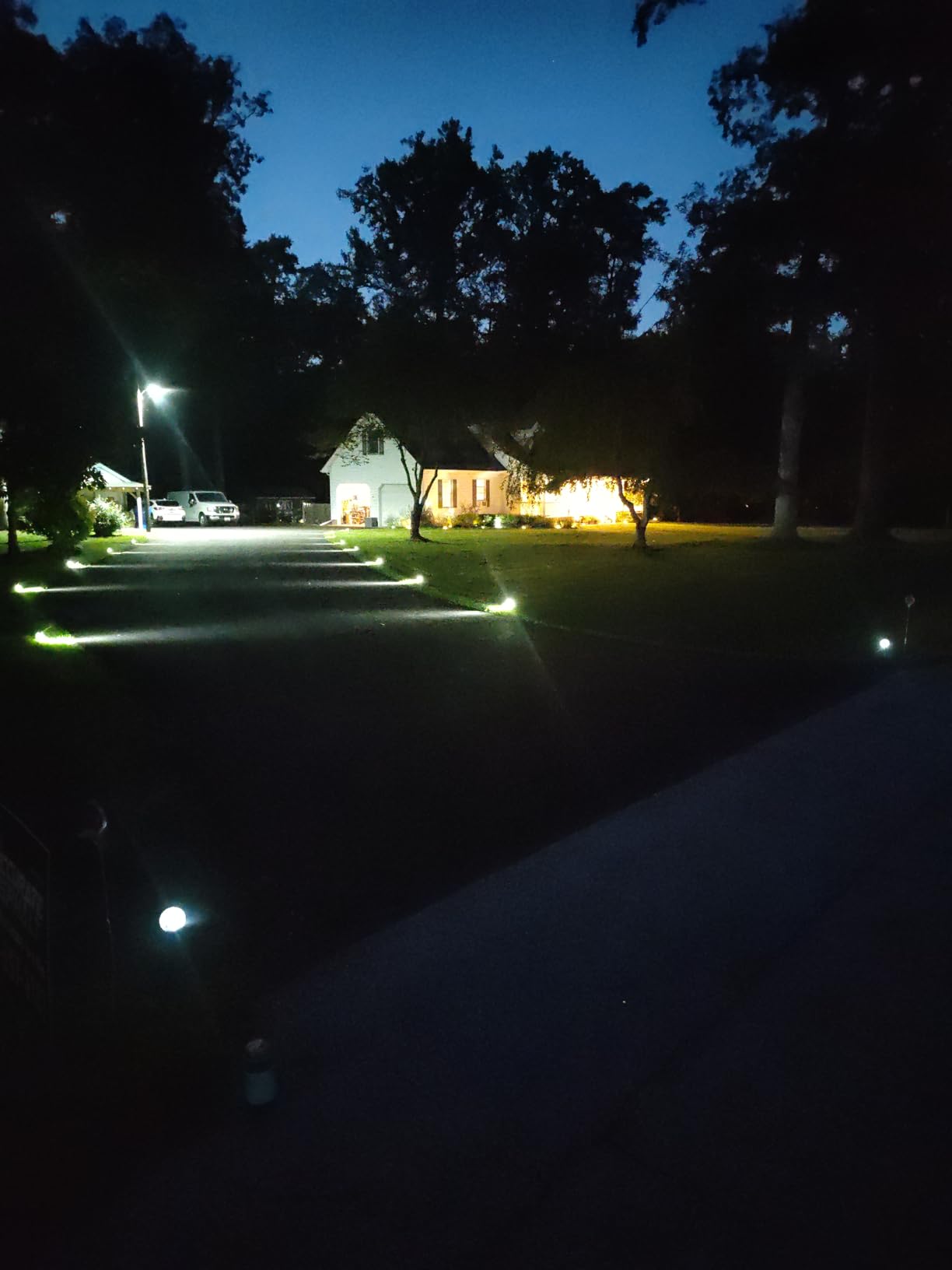 10000LM 5000K LED Barn Light Dusk to Dawn Outdoor Lighting, 2 Pcs | 80W 120V Hardwire, IP65 Waterproof, Aluminum, Outdoor Security Flood Light with Photocell, For Farmhouse Garage Yard Warehouse customer photo 1