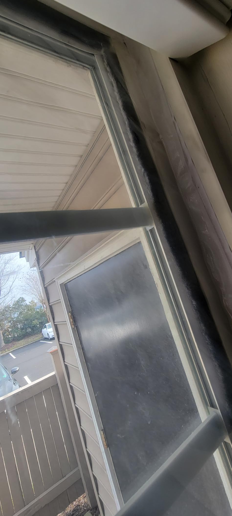 Adjustable Window Insulation Kit 47inX63in for Winter Keep Cold Out, Cuttable Transparent Film 180um Thickness, Easy to Open for Ventilation, Reusable Plastic Window Wrap customer photo 2