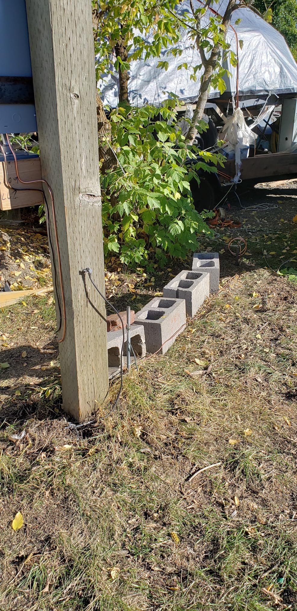 Southwire 4-Gauge Bare Copper Wire - Solid Soft-Drawn Uninsulated Copper Conductor for Grounding & Electrical Applications, 15ft customer photo 1