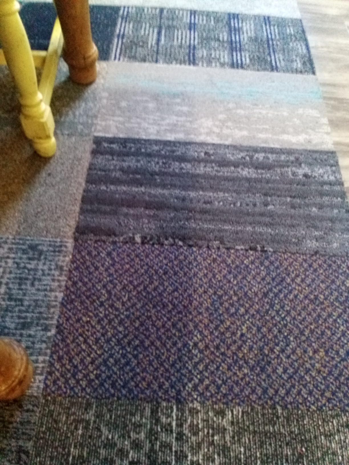 12''x24'' Assorted Carpet Tile Peel and Stick 24 Planks- 48sqft customer photo 2