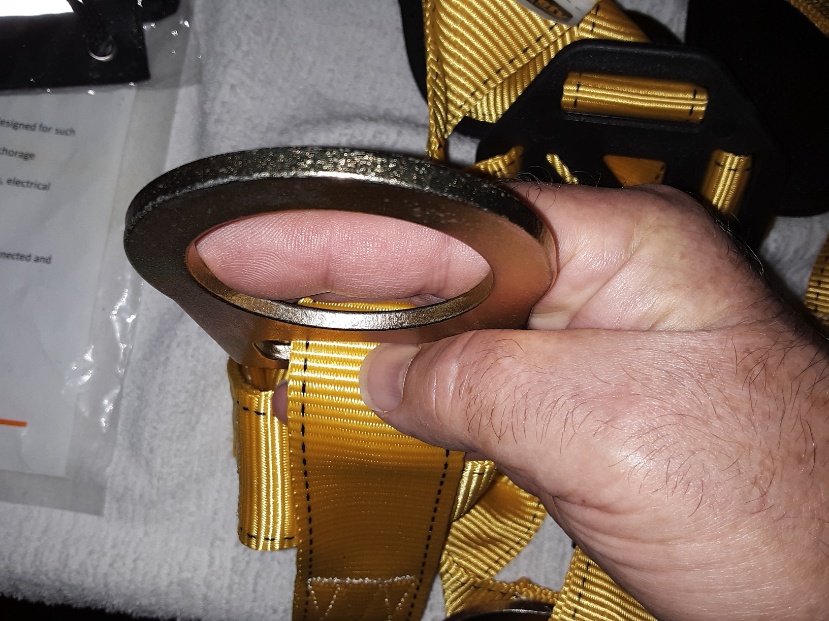 KwikSafety MONSOON Safety Harness with 4 Heavy Duty D-Rings, ANSI OSHA Fall Protection Kit customer photo 2