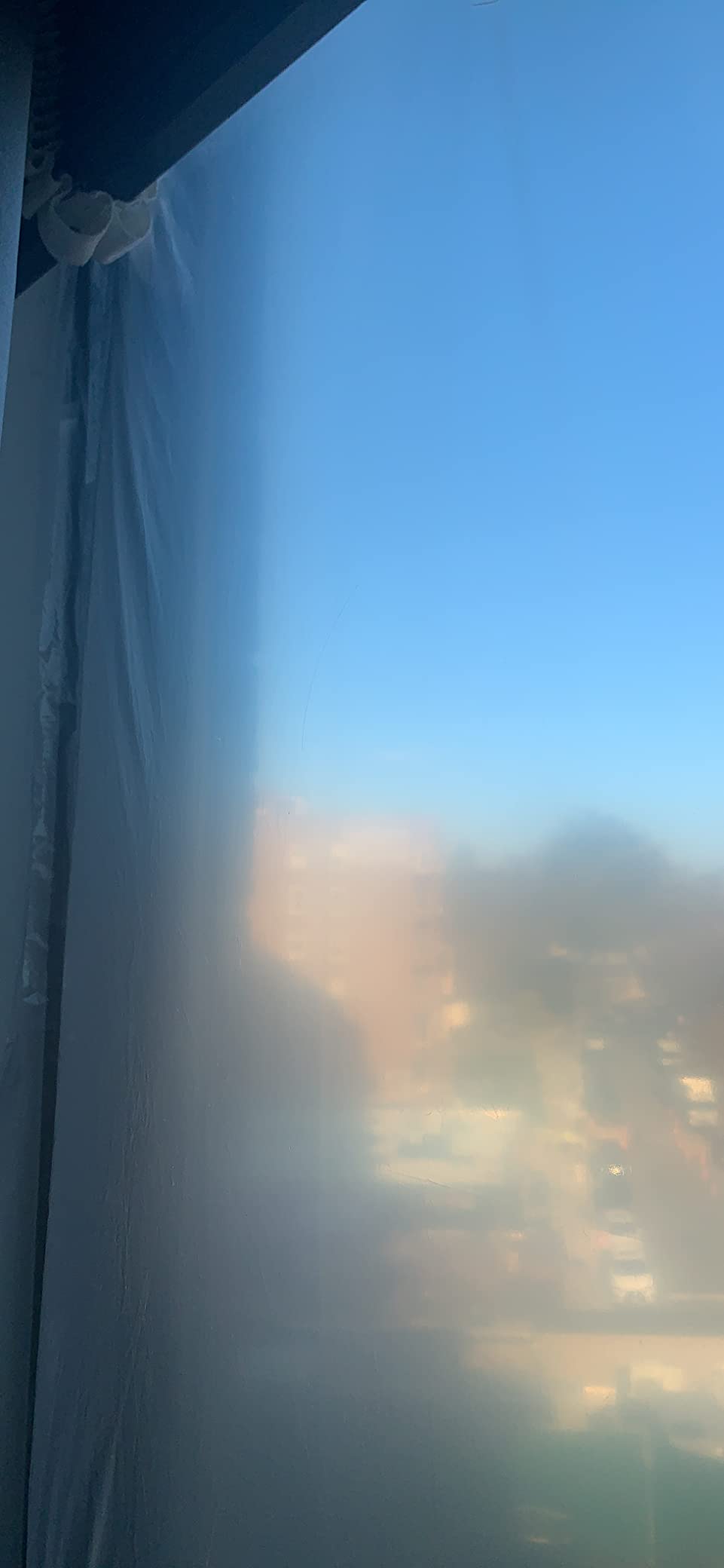 62x433in Window Insulation Kit for Winter - Indoor 10-Window Plastic for Winterizing, Thicken Translucent Window Covering Shrink Film with Double-Side Tape to Keep Cold Out customer photo 2